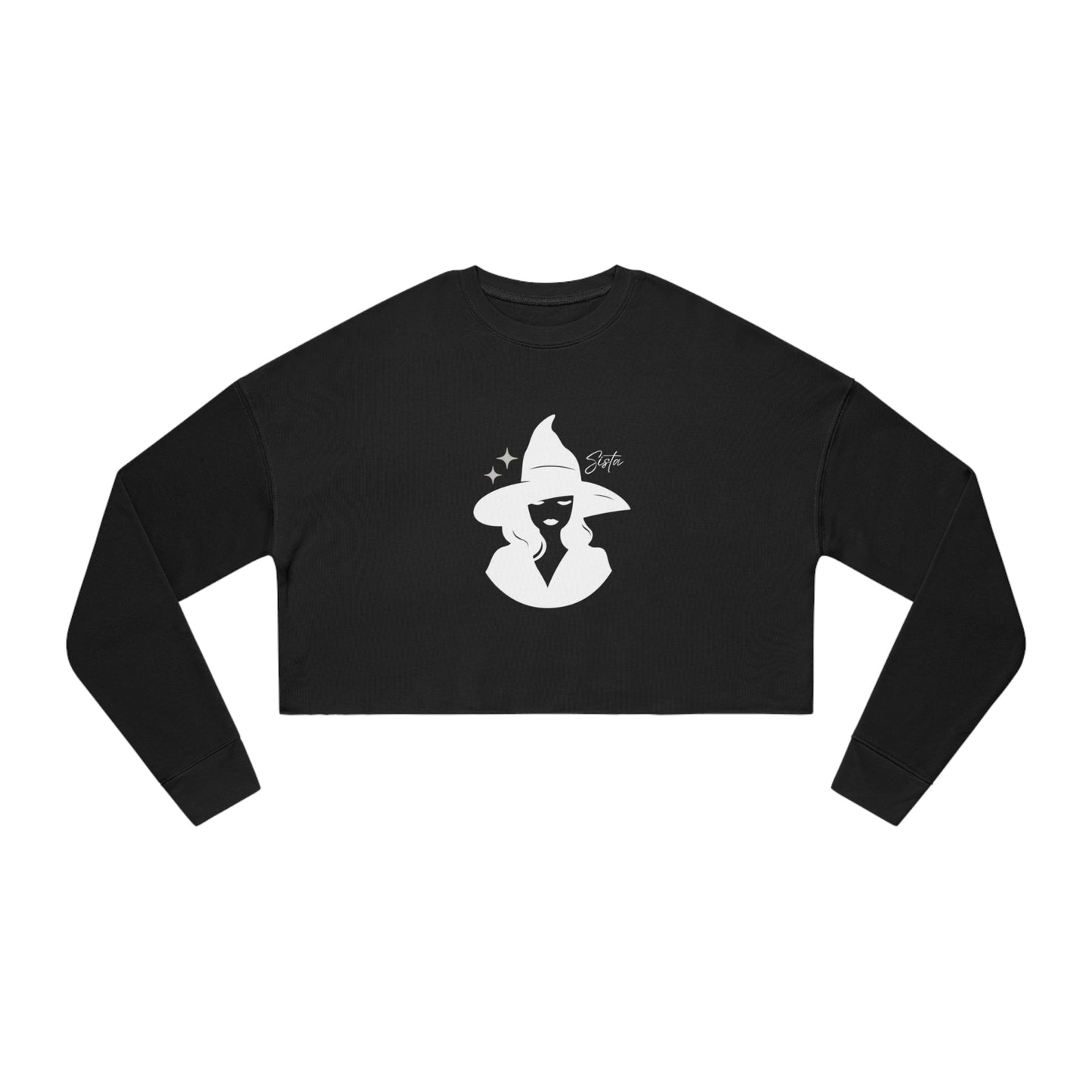Sista Witch Women's Cropped Sweatshirt - Witcheasy