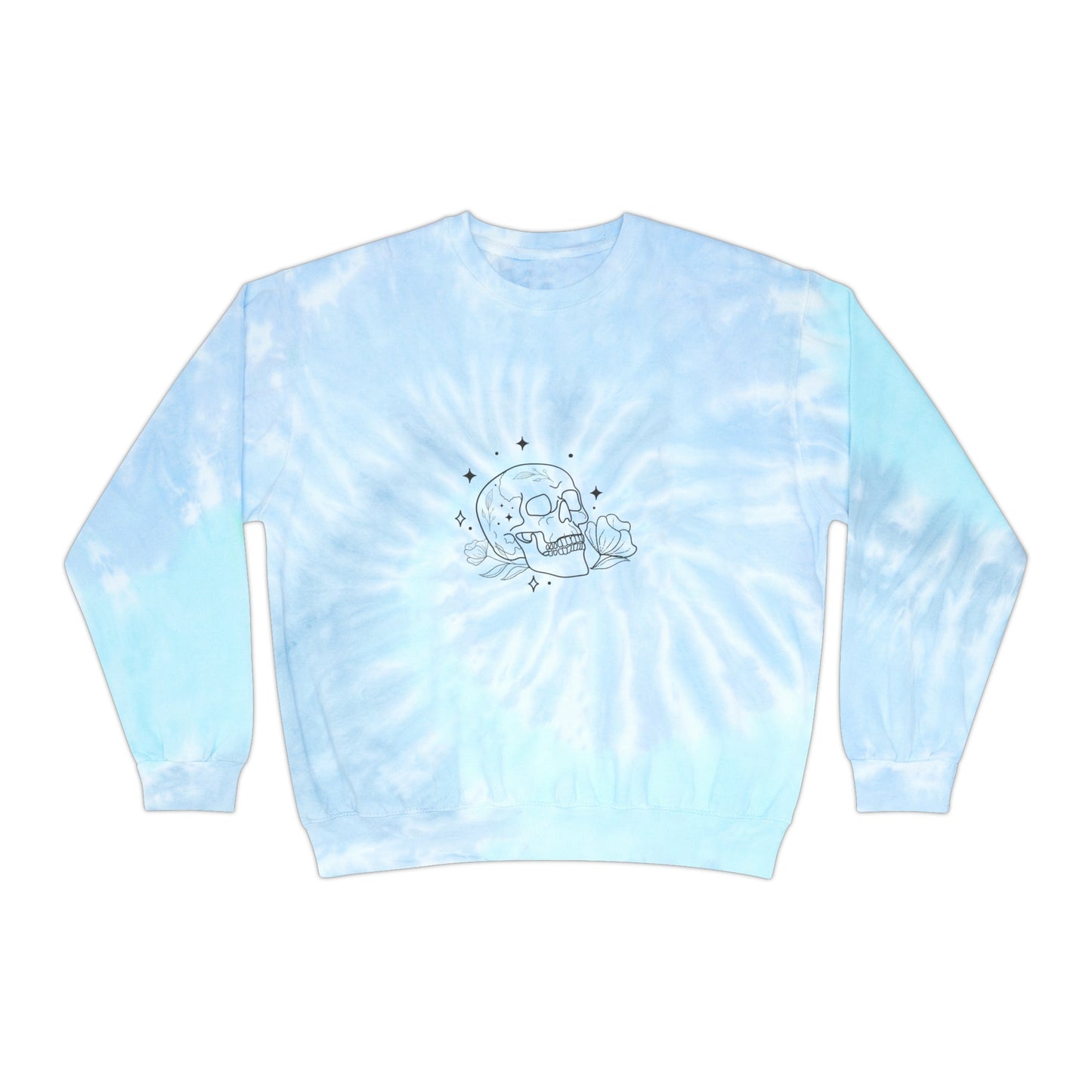 Skull Tie-Dye Unisex Sweatshirt - Witcheasy