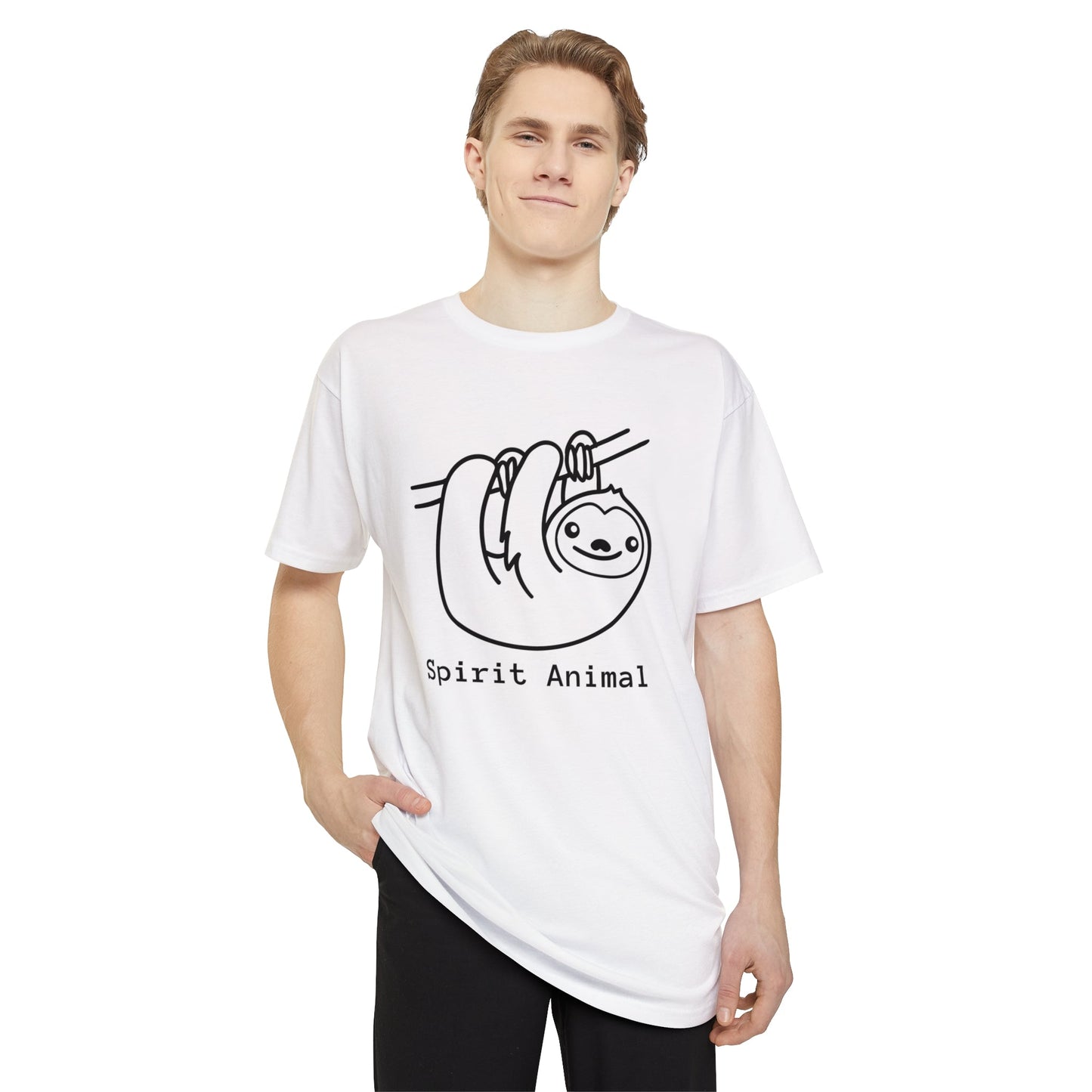 Slot Spirit Animal Long Body Urban Tee - Witcheasy