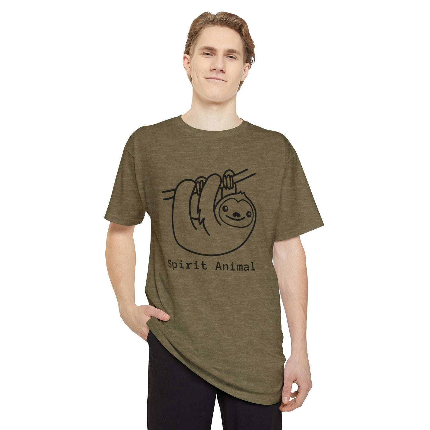 Slot Spirit Animal Long Body Urban Tee - Witcheasy