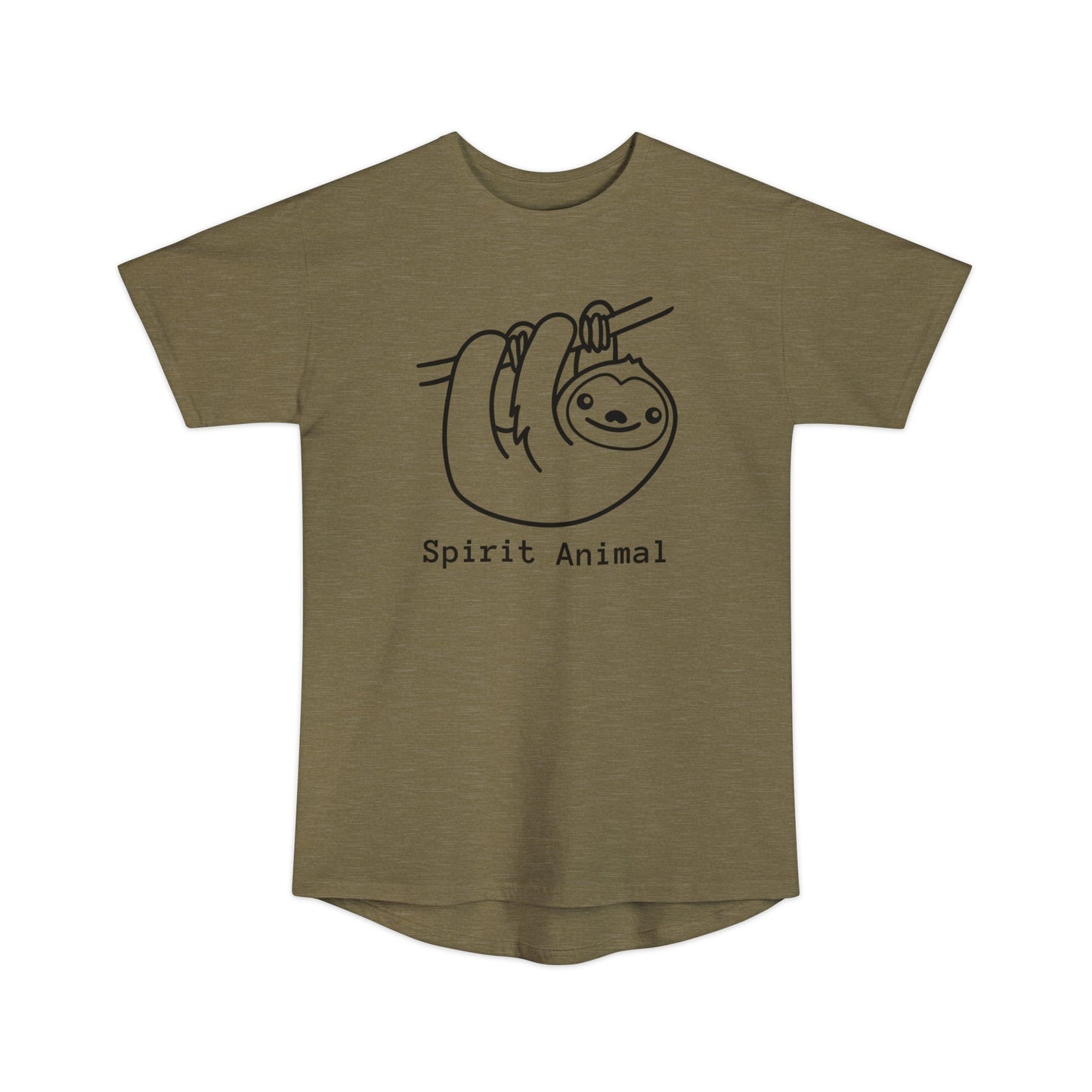 Slot Spirit Animal Long Body Urban Tee - Witcheasy