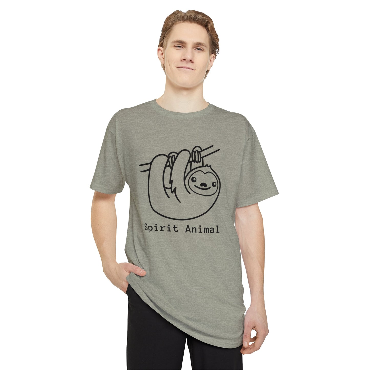 Slot Spirit Animal Long Body Urban Tee - Witcheasy