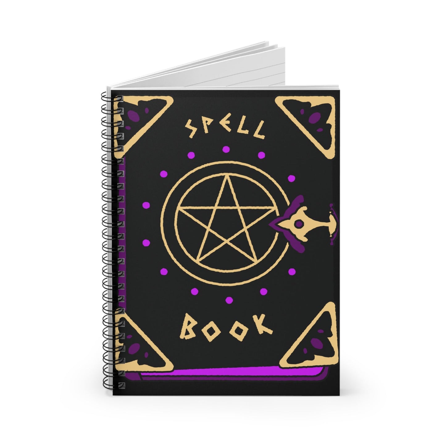 Spell Book - Spiral Notebook - Ruled Line - Witcheasy