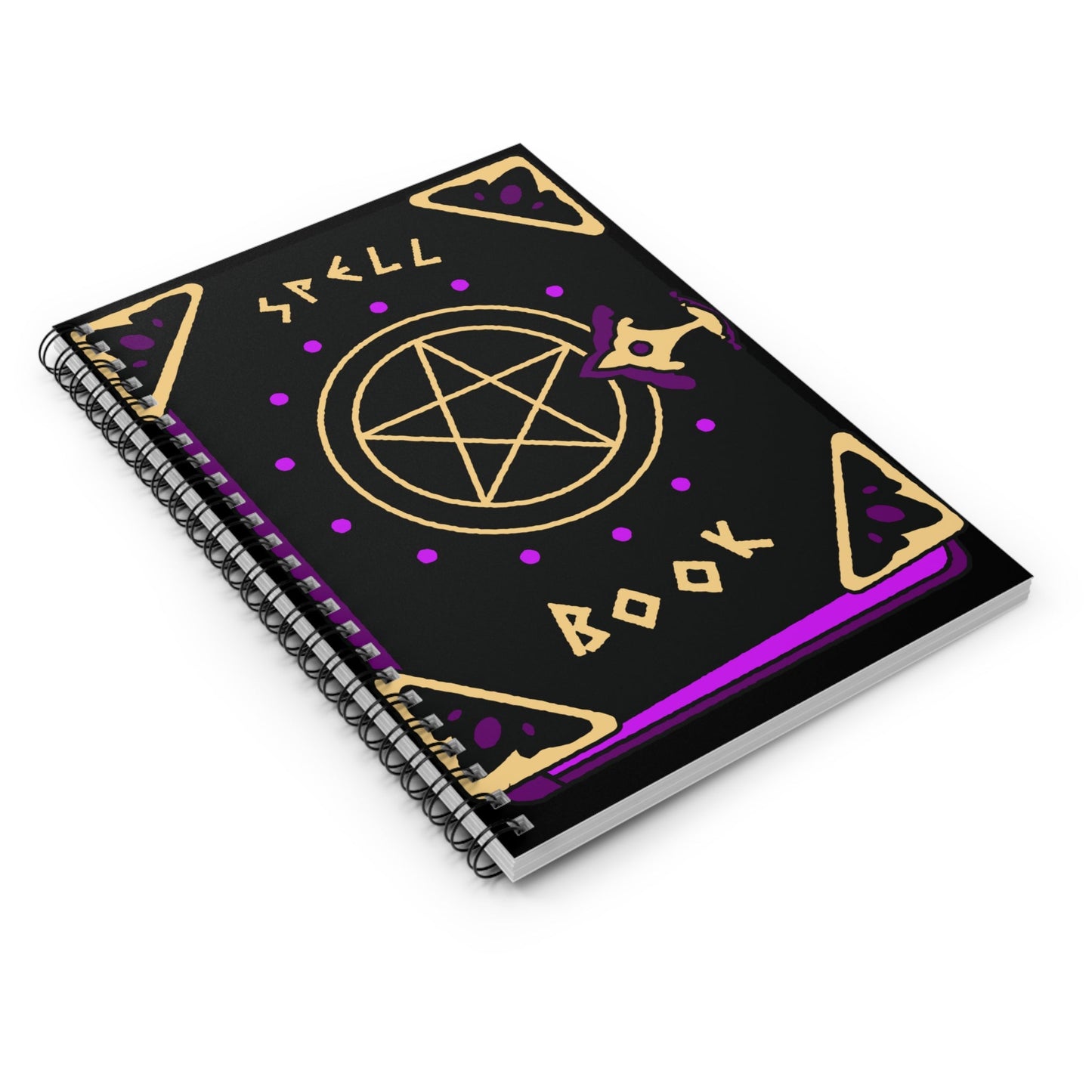 Spell Book - Spiral Notebook - Ruled Line - Witcheasy