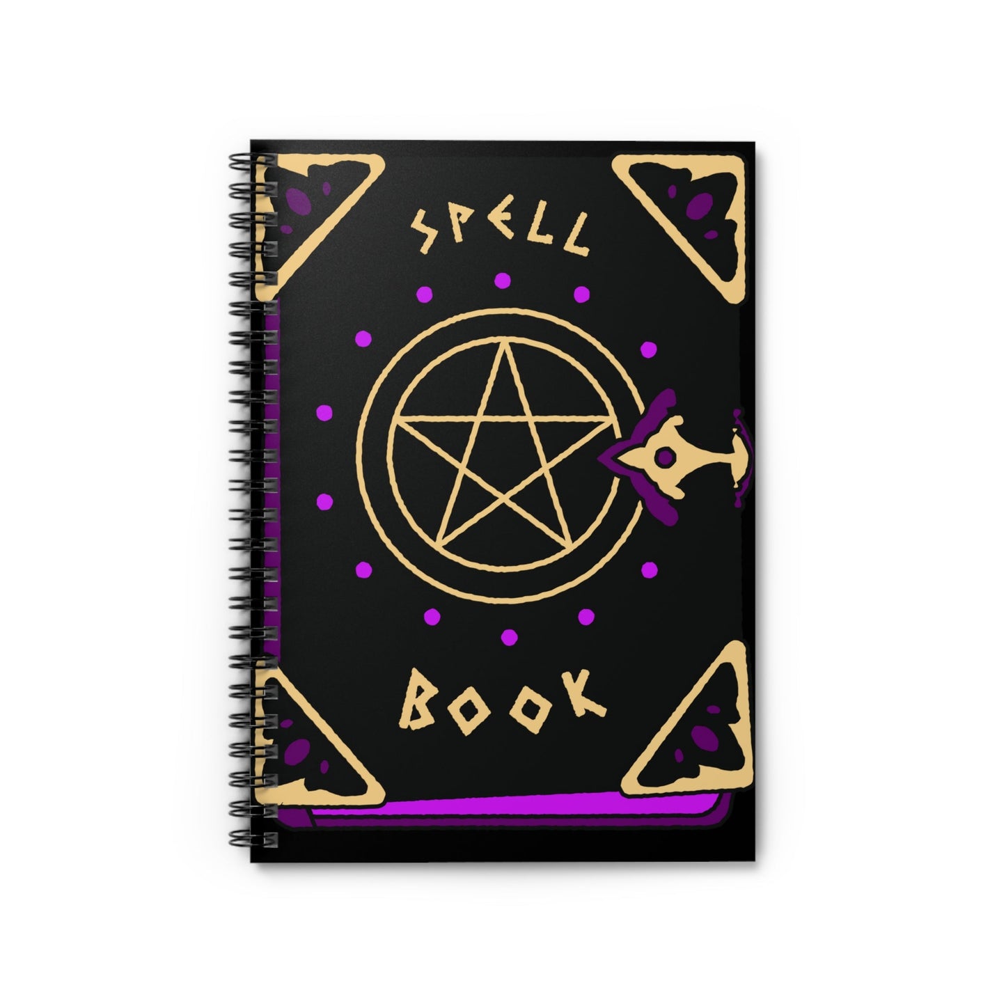 Spell Book - Spiral Notebook - Ruled Line - Witcheasy