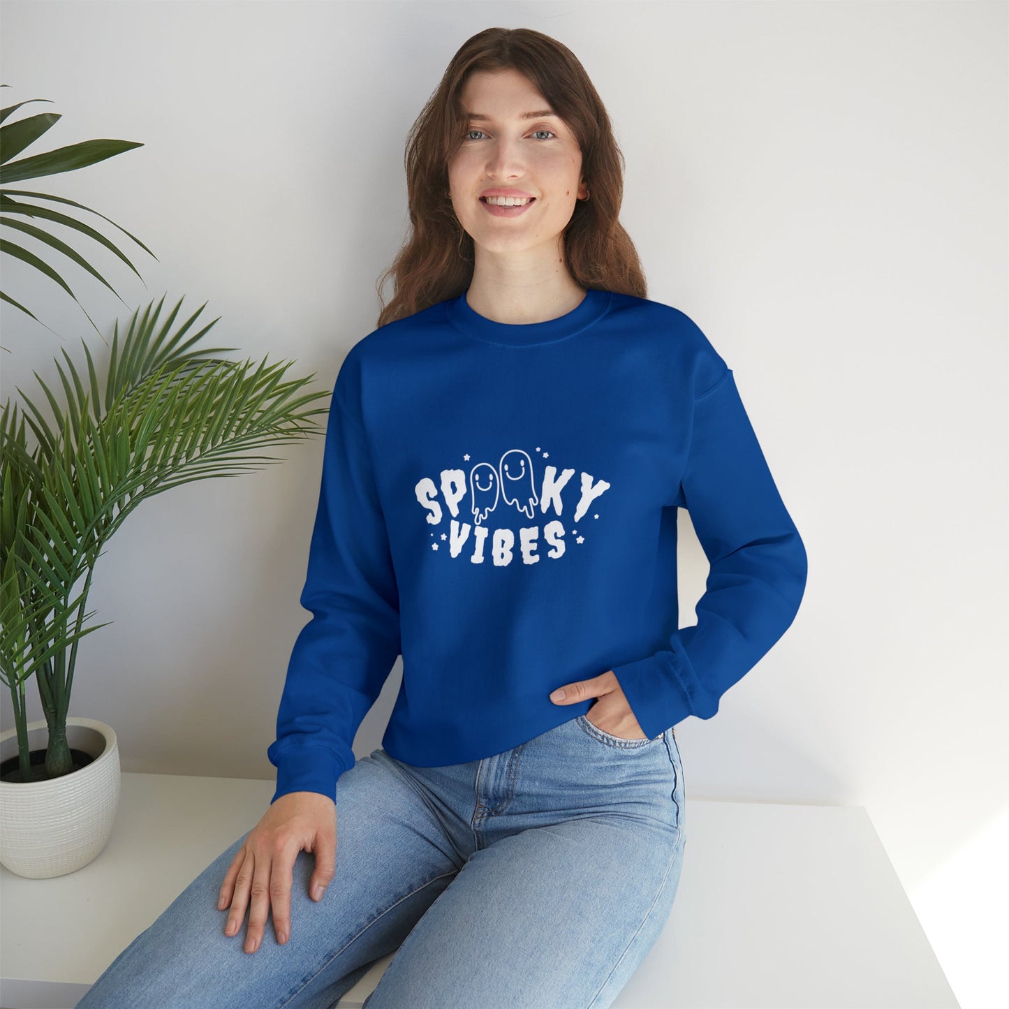 Spooky Vibes Unisex Crewneck Sweatshirt - Witcheasy