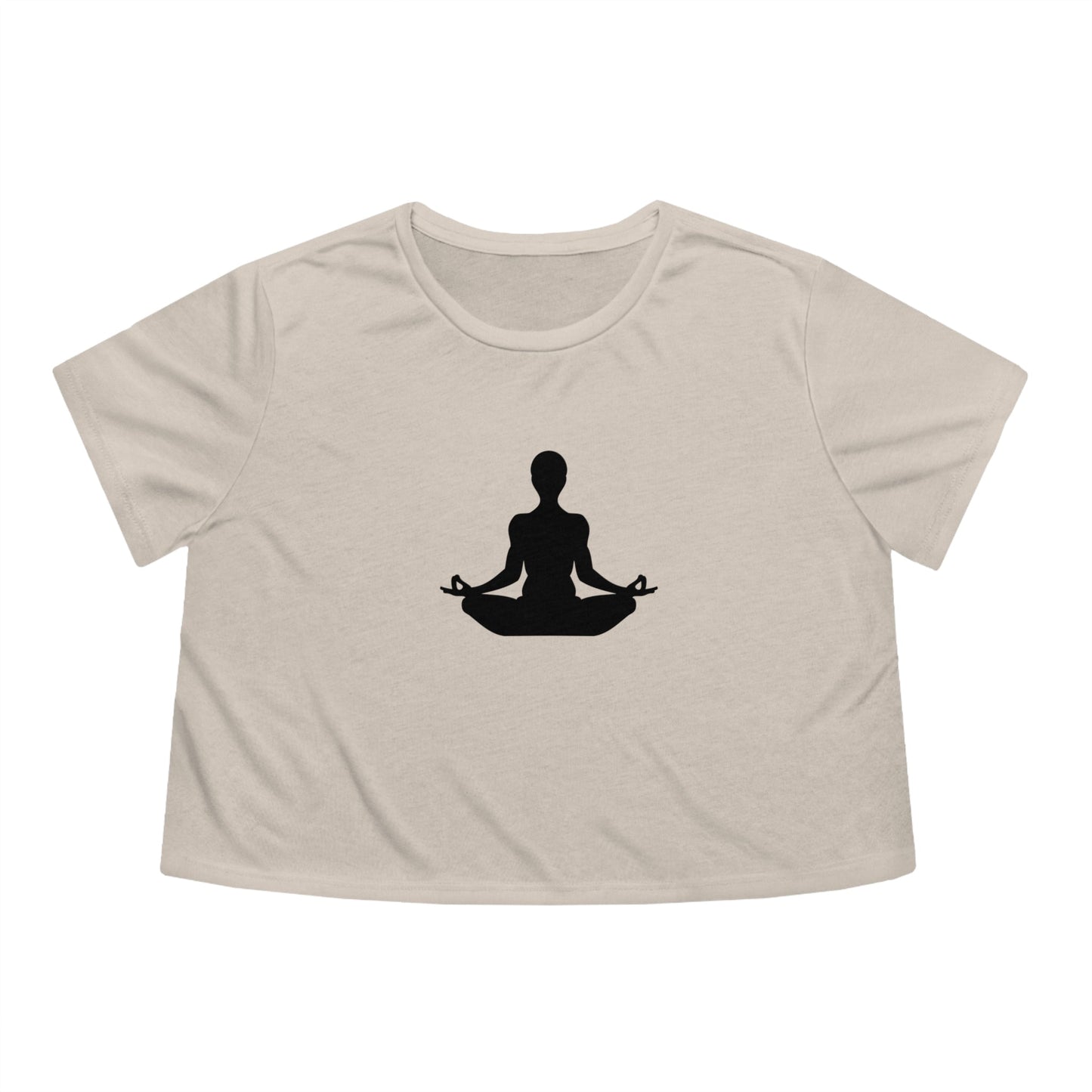Sukhasana Women's Flowy Cropped Tee - Witcheasy