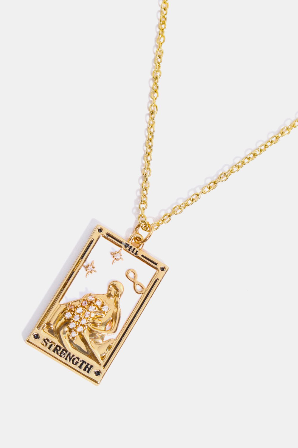 Tarot Card Pendant Stainless Steel Necklace - Witcheasy
