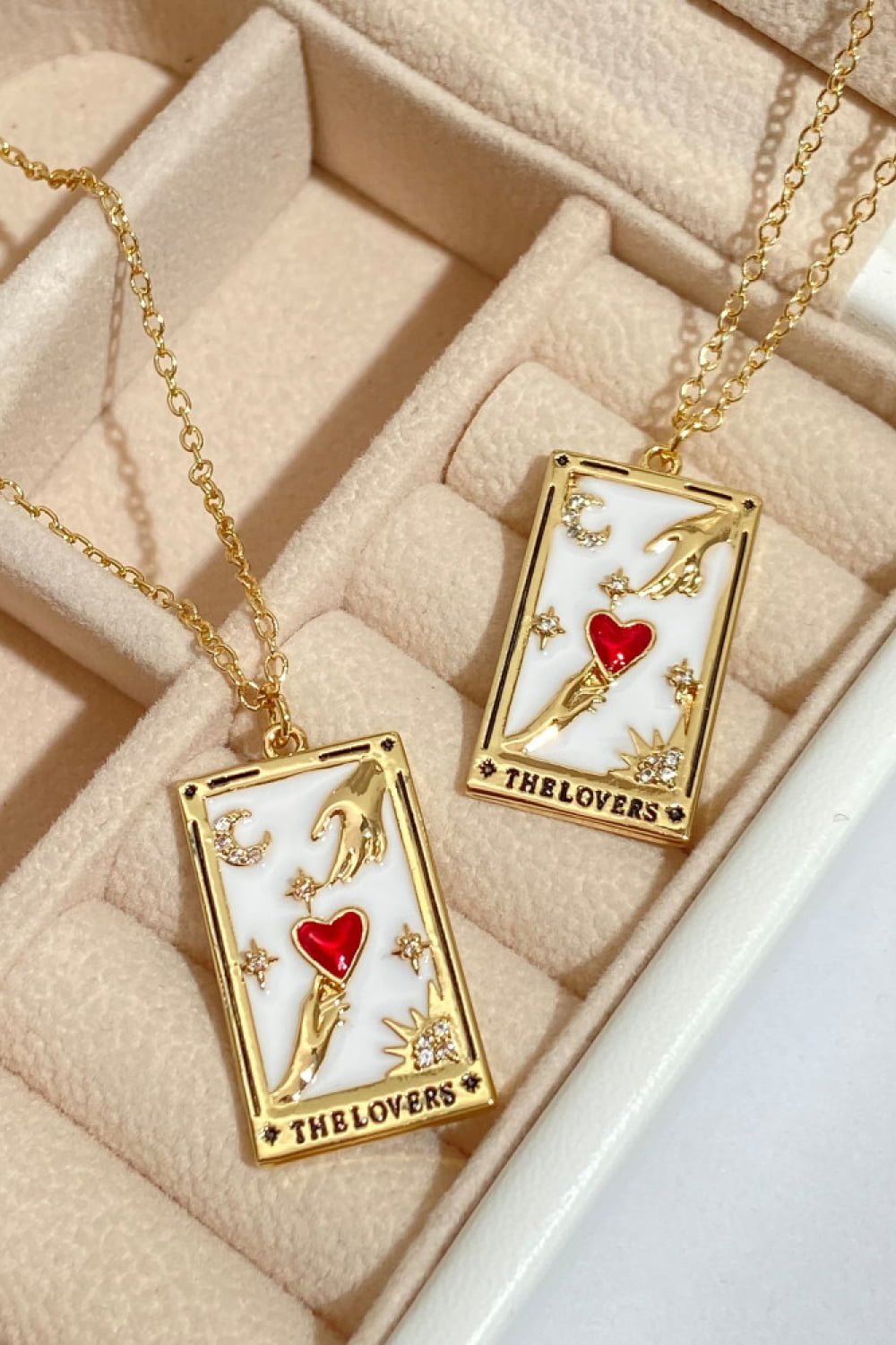 Tarot Card Pendant Stainless Steel Necklace - Witcheasy