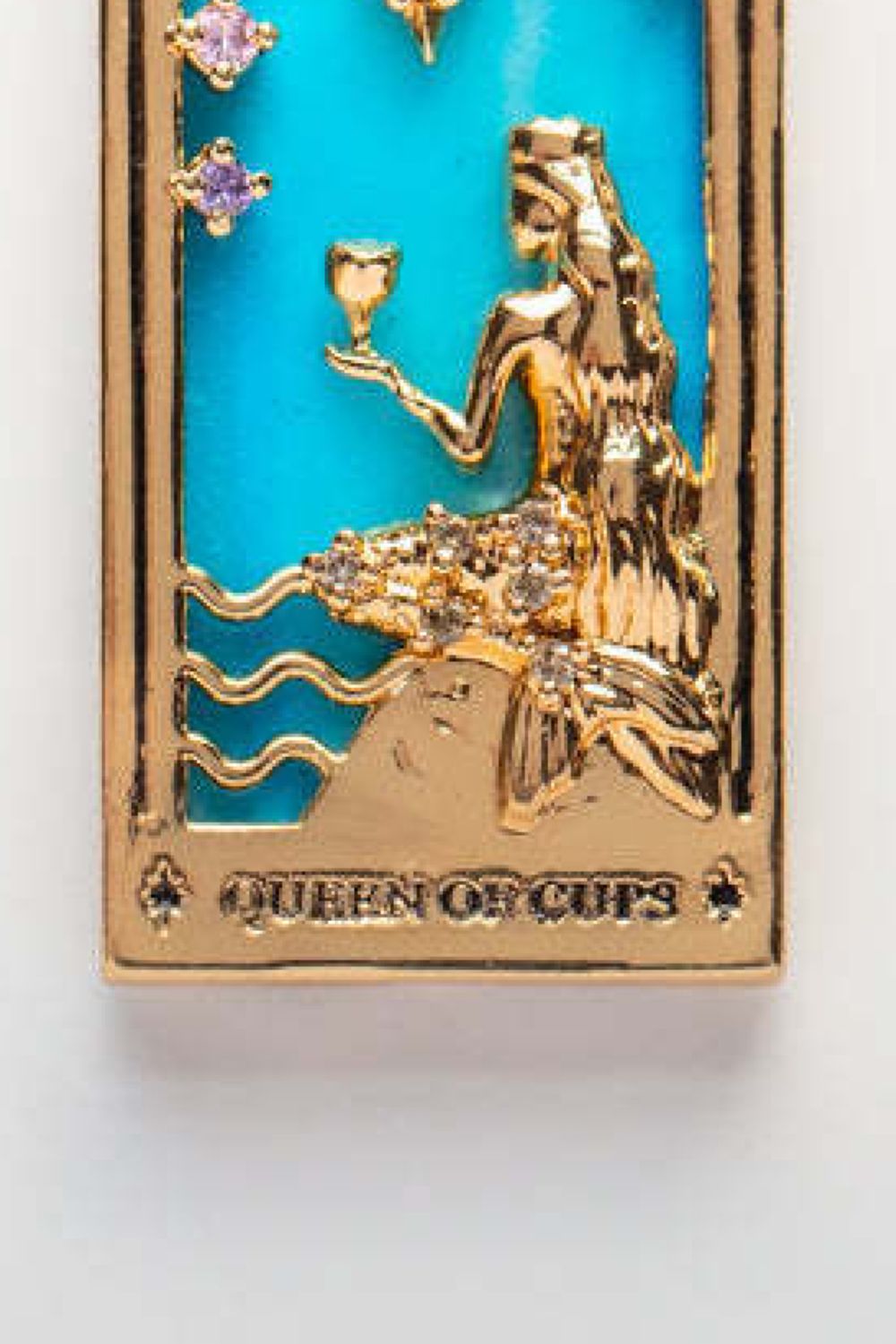 Tarot Card Pendant Stainless Steel Necklace - Witcheasy