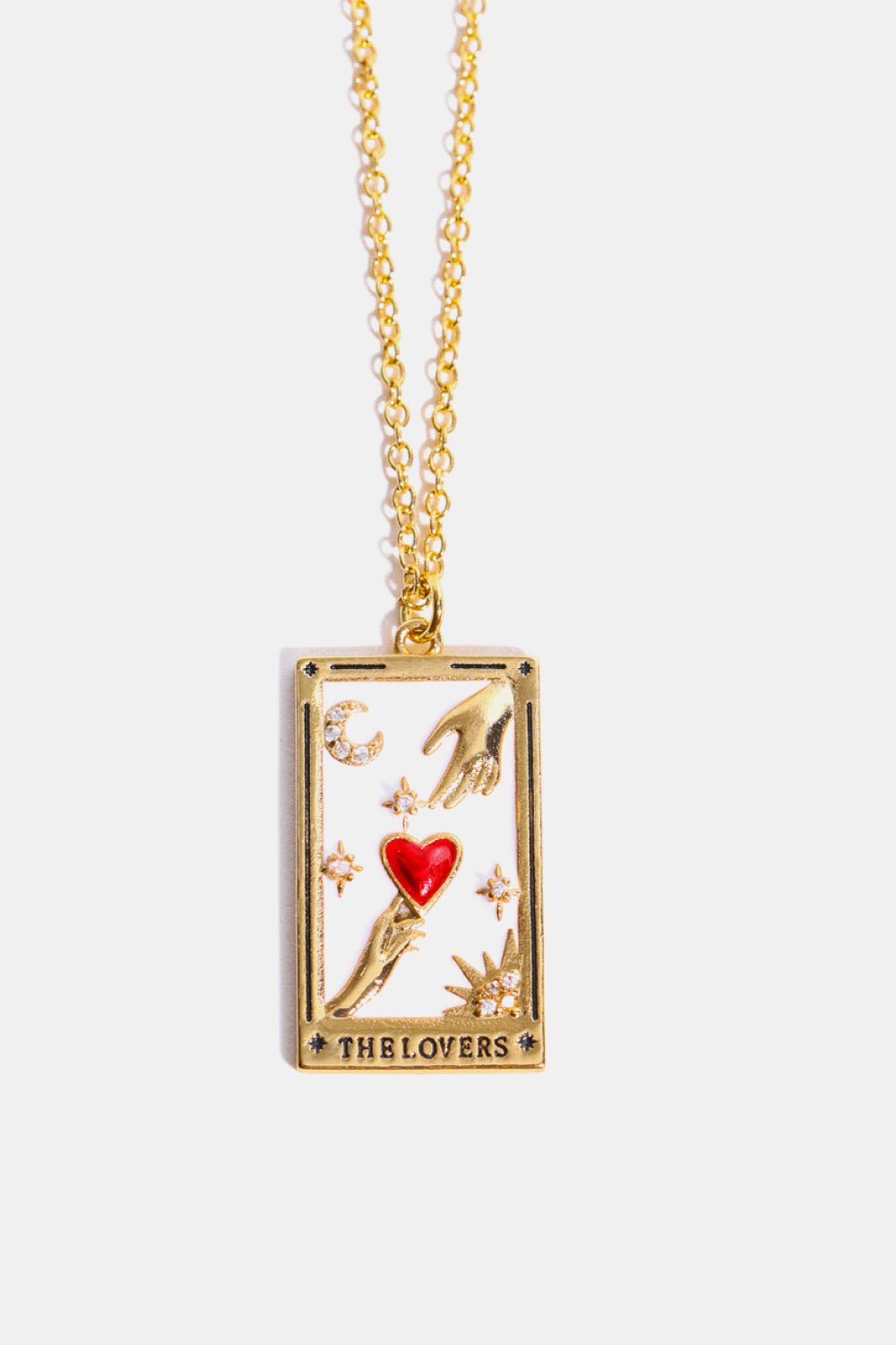 Tarot Card Pendant Stainless Steel Necklace - Witcheasy