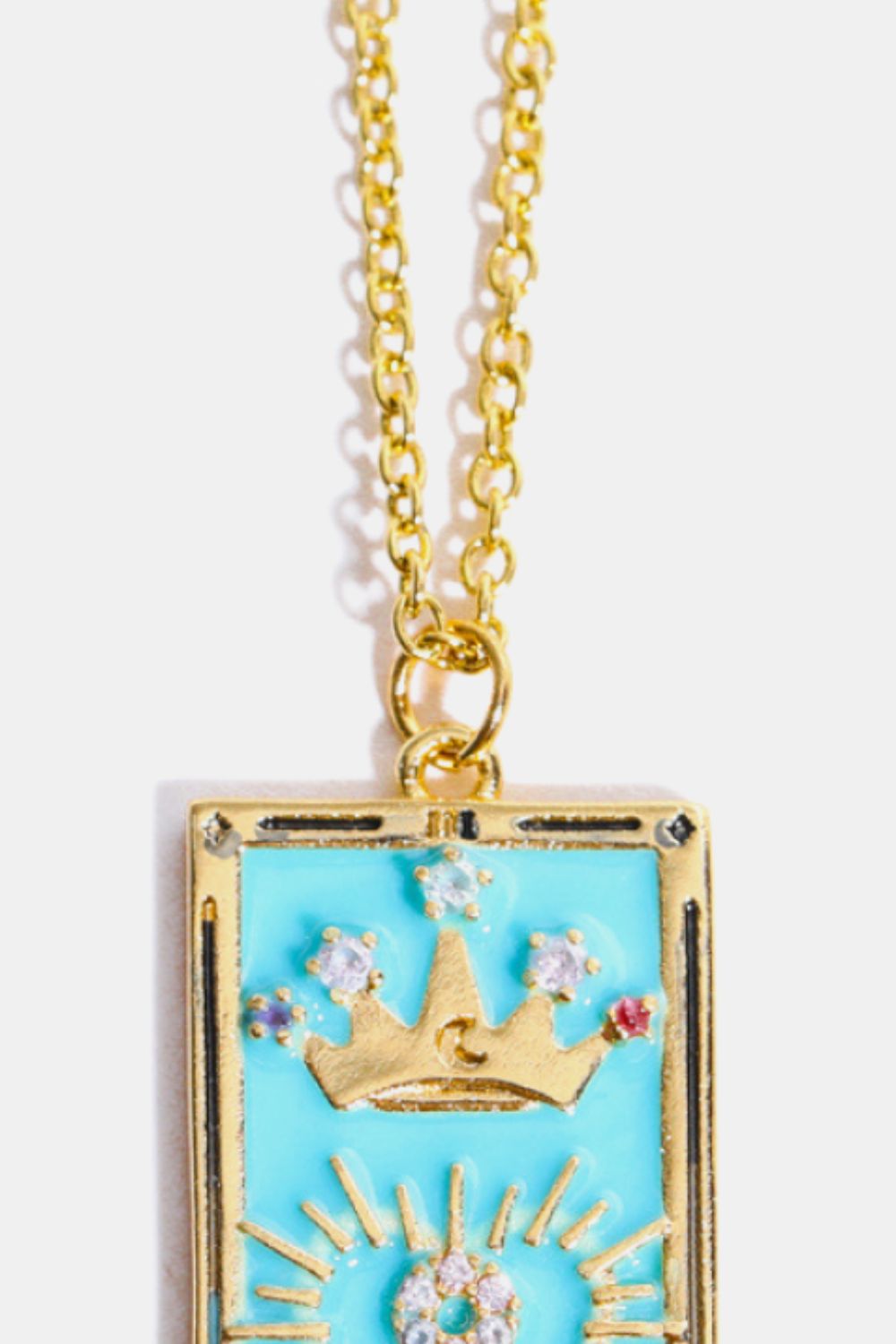 Tarot Card Pendant Stainless Steel Necklace - Witcheasy