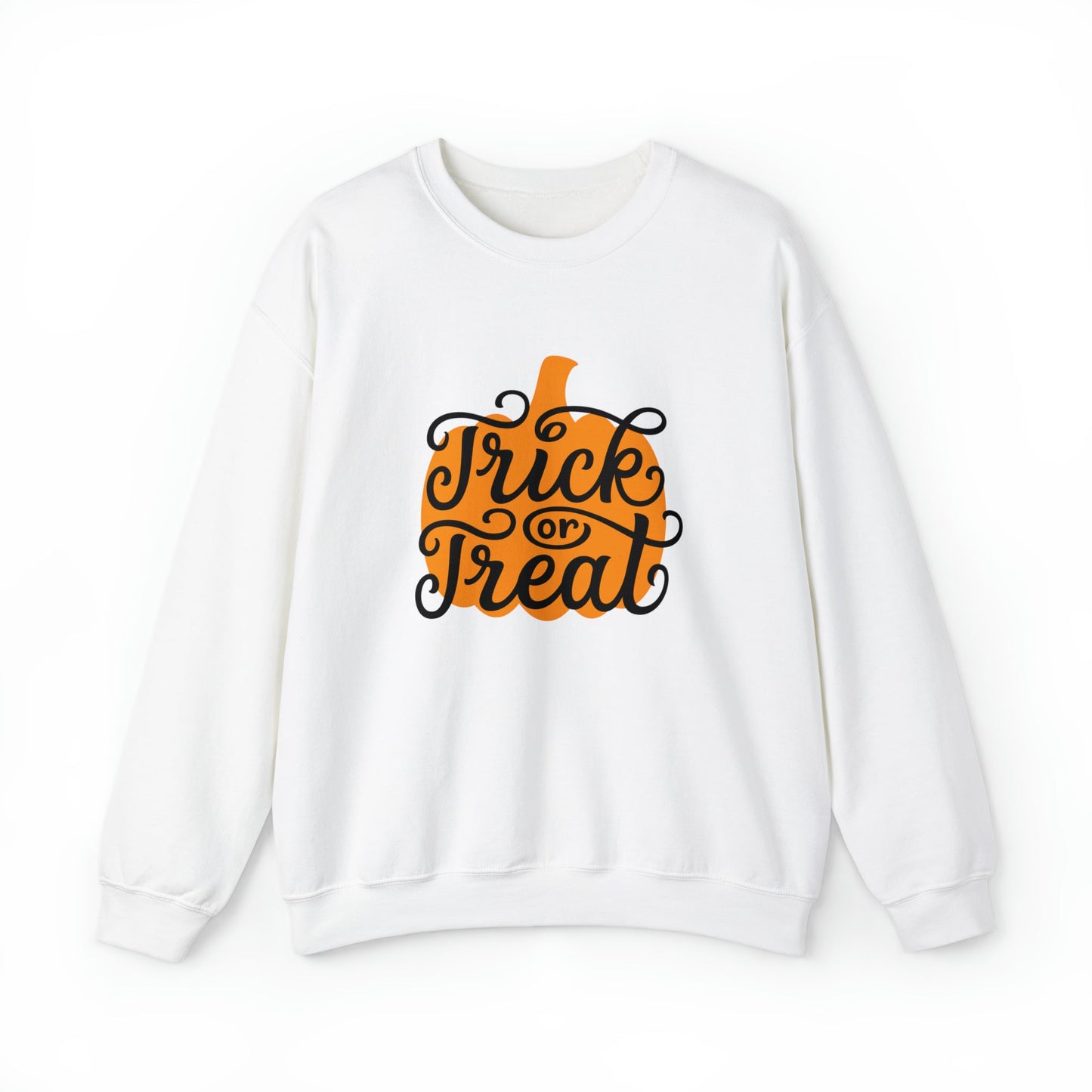 Trick or Treat Pumpkin Unisex Crewneck Sweatshirt - Witcheasy