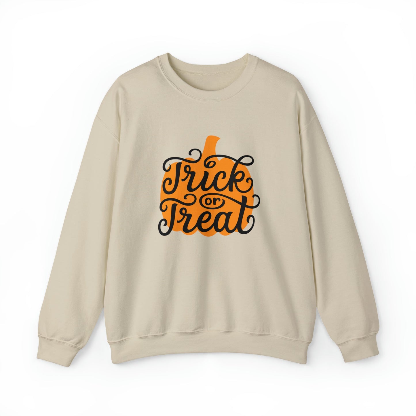 Trick or Treat Pumpkin Unisex Crewneck Sweatshirt - Witcheasy
