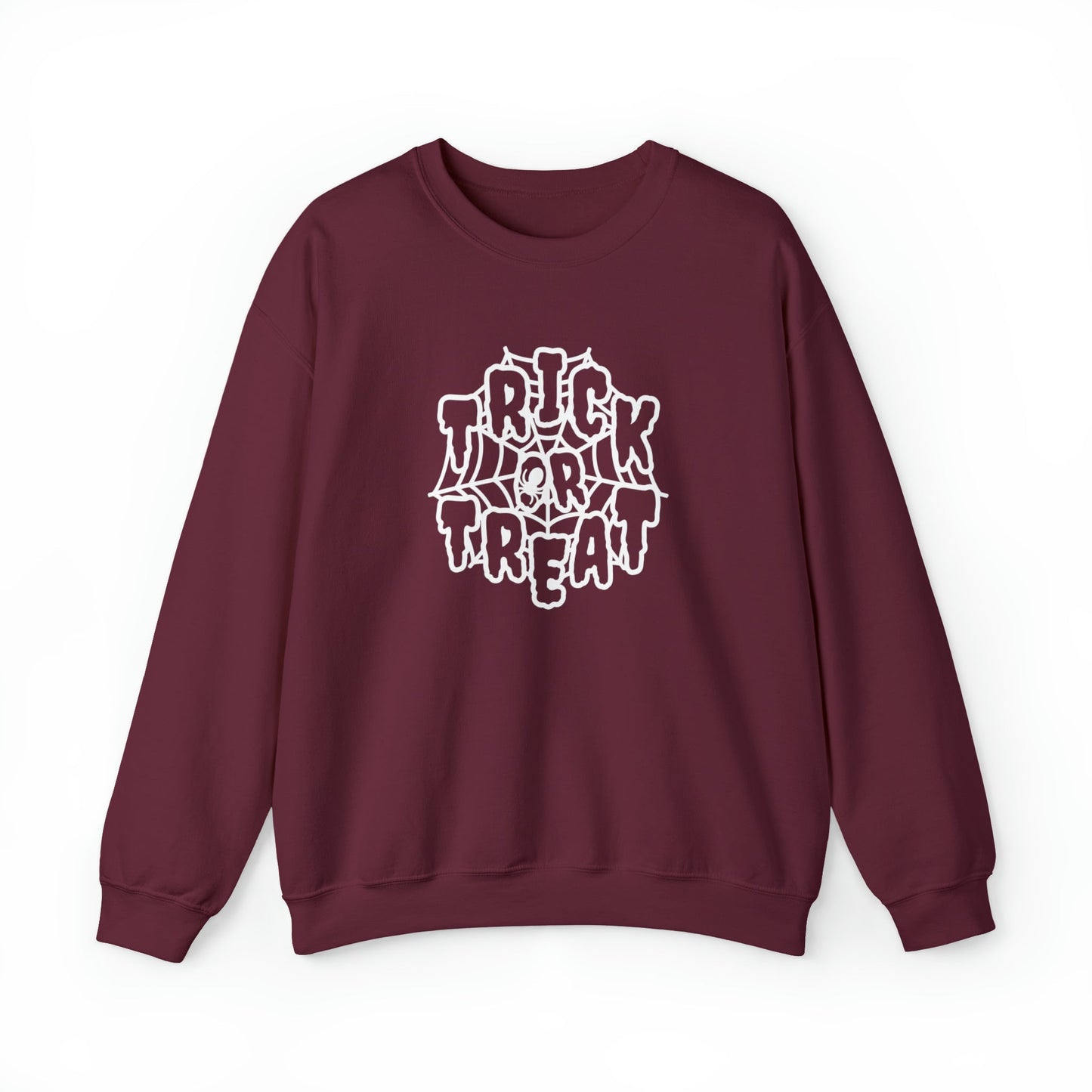 Trick or Treat Web Unisex Crewneck Sweatshirt - Witcheasy