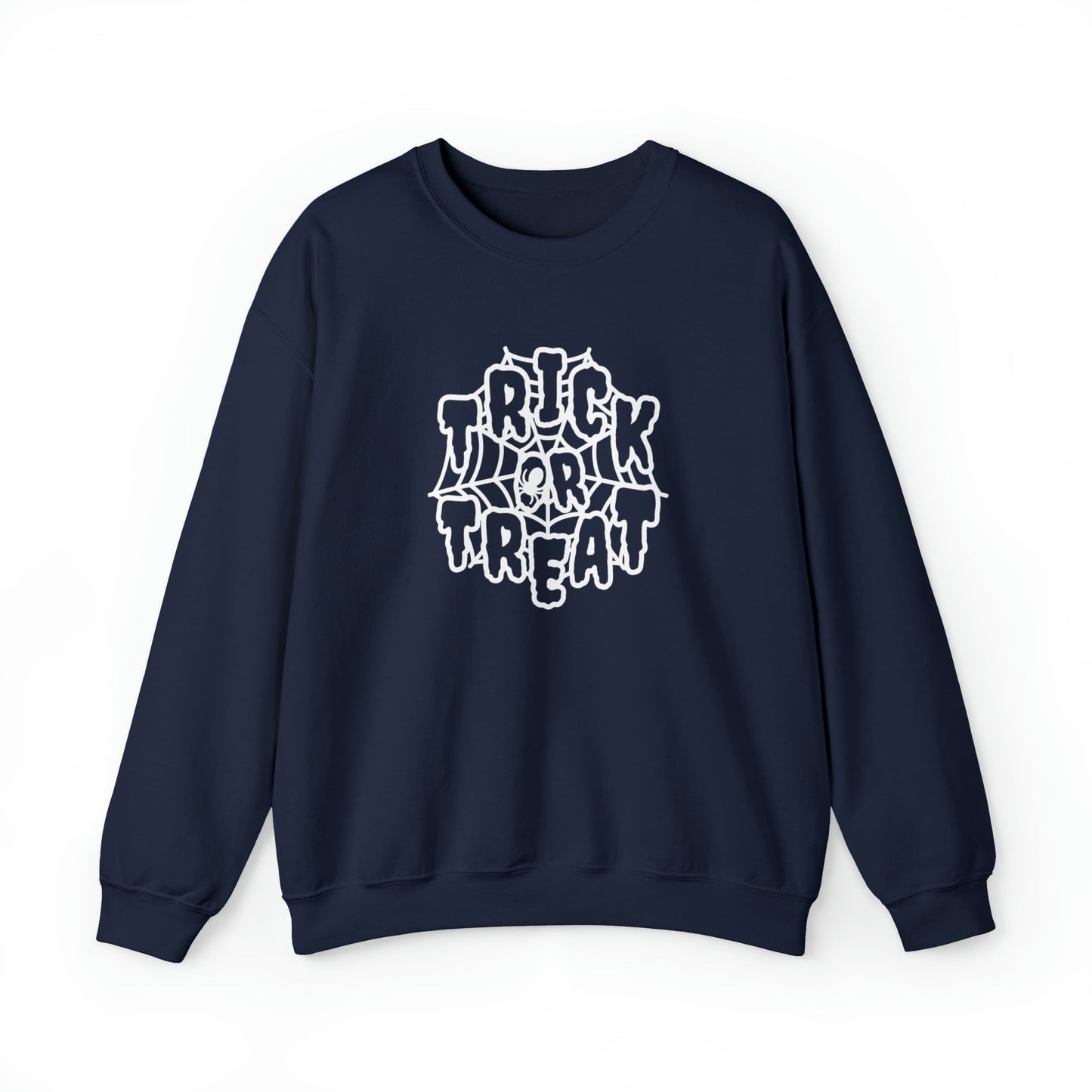 Trick or Treat Web Unisex Crewneck Sweatshirt - Witcheasy