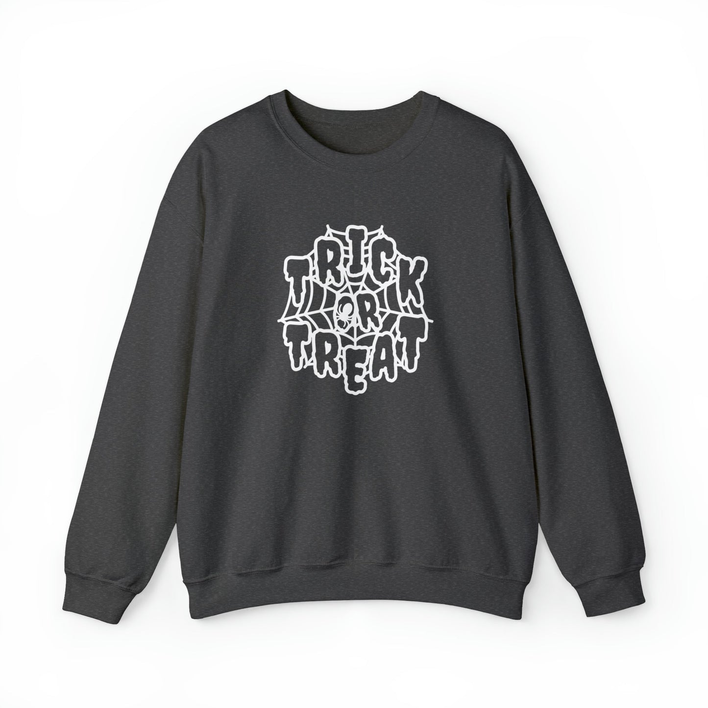Trick or Treat Web Unisex Crewneck Sweatshirt - Witcheasy