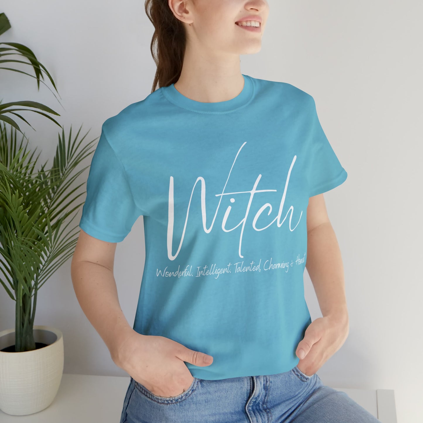 Witch Black Unisex Jersey Short Sleeve Tee - Witcheasy