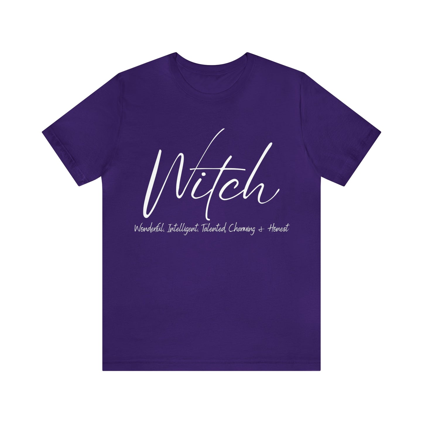 Witch Black Unisex Jersey Short Sleeve Tee - Witcheasy