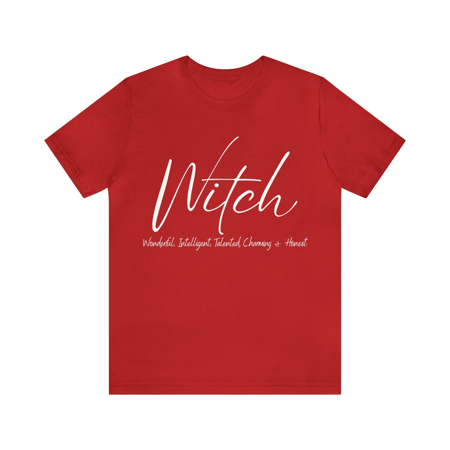 Witch Black Unisex Jersey Short Sleeve Tee - Witcheasy