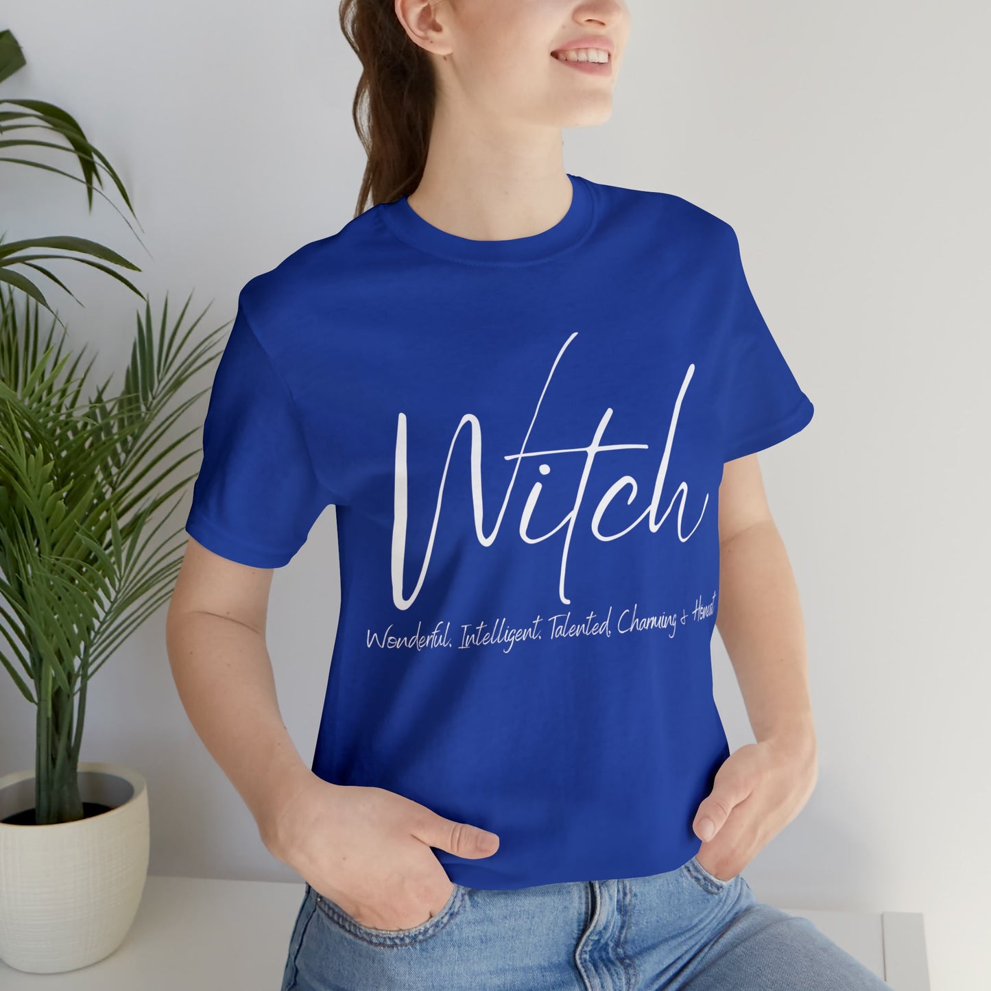 Witch Black Unisex Jersey Short Sleeve Tee - Witcheasy