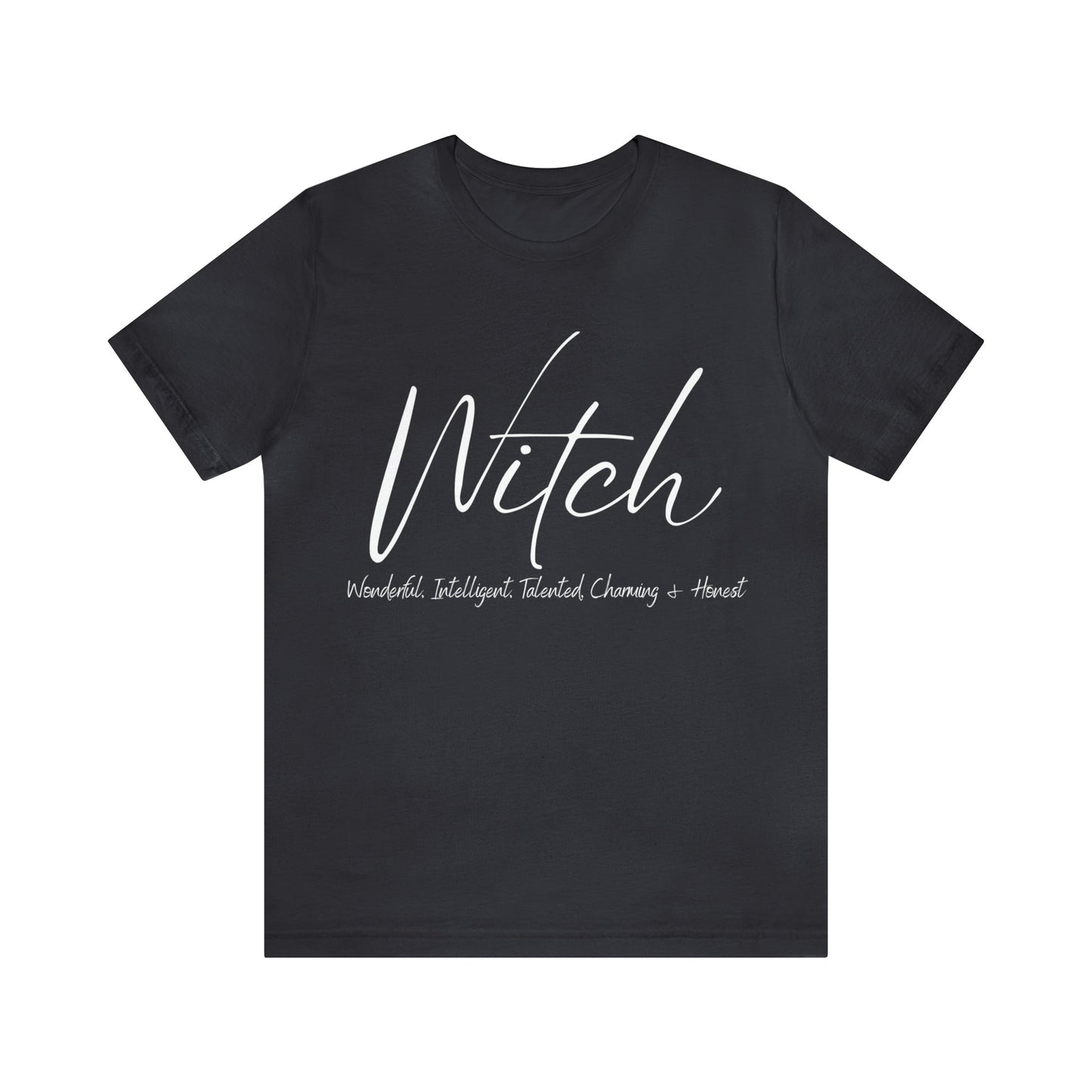 Witch Black Unisex Jersey Short Sleeve Tee - Witcheasy