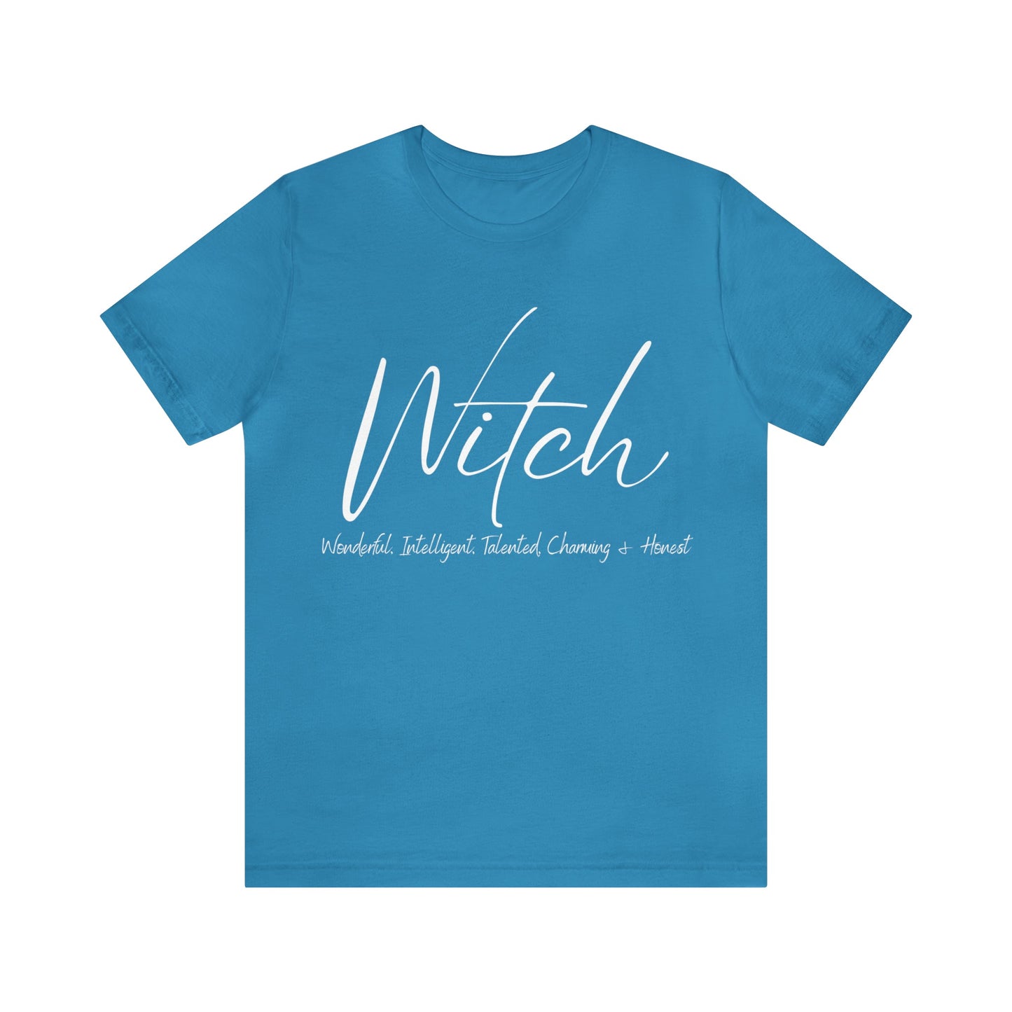 Witch Black Unisex Jersey Short Sleeve Tee - Witcheasy