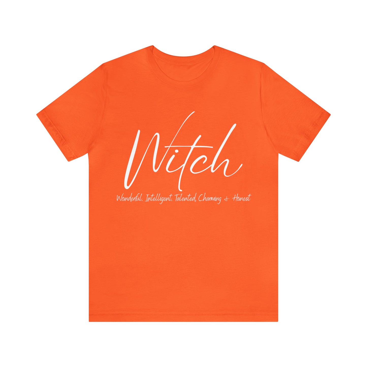 Witch Black Unisex Jersey Short Sleeve Tee - Witcheasy