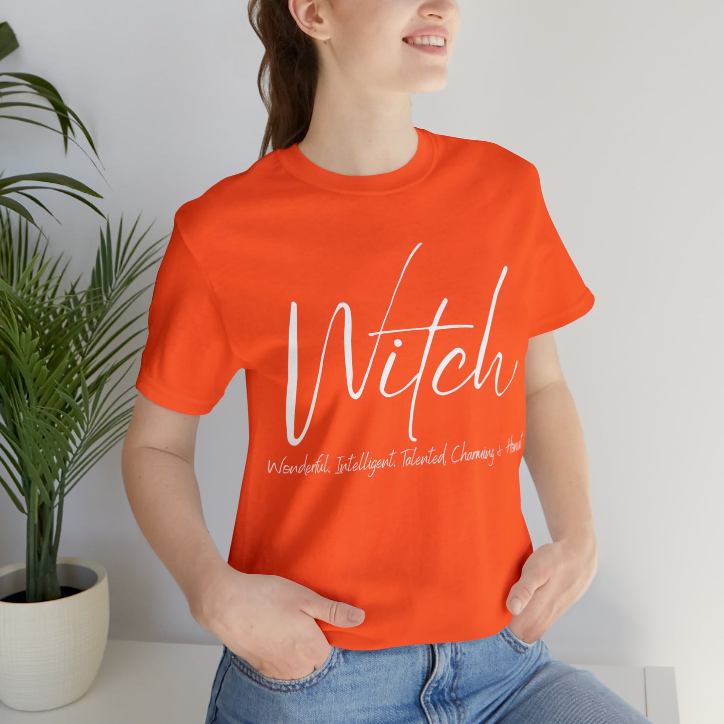 Witch Black Unisex Jersey Short Sleeve Tee - Witcheasy