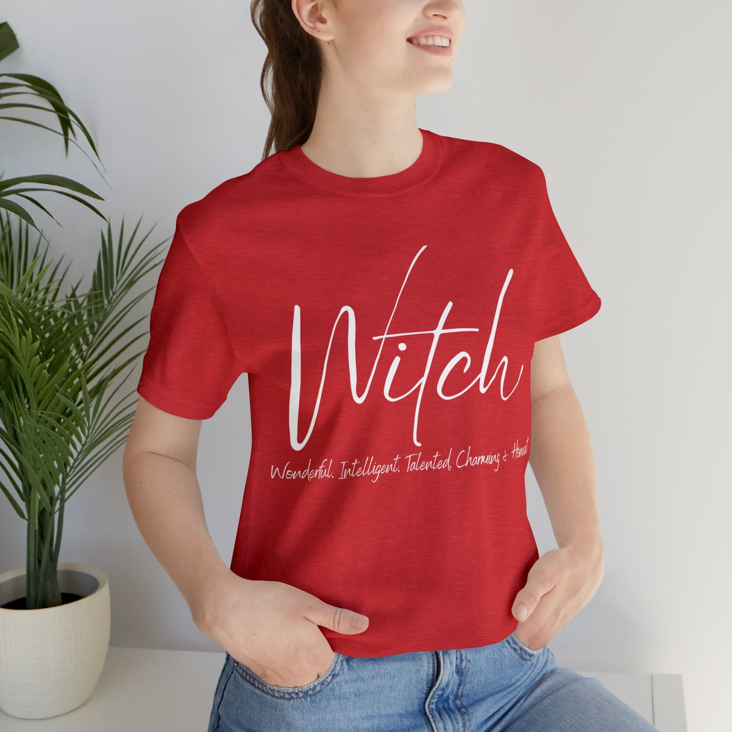 Witch Black Unisex Jersey Short Sleeve Tee - Witcheasy