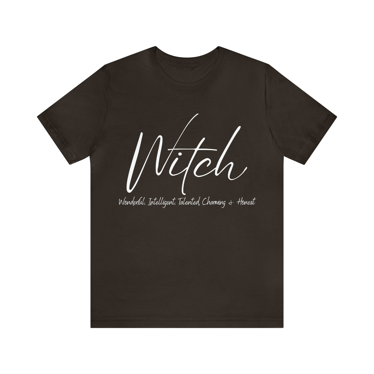 Witch Black Unisex Jersey Short Sleeve Tee - Witcheasy