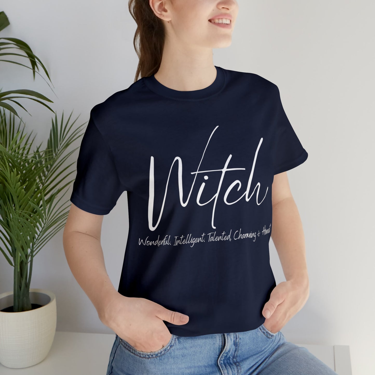 Witch Black Unisex Jersey Short Sleeve Tee - Witcheasy
