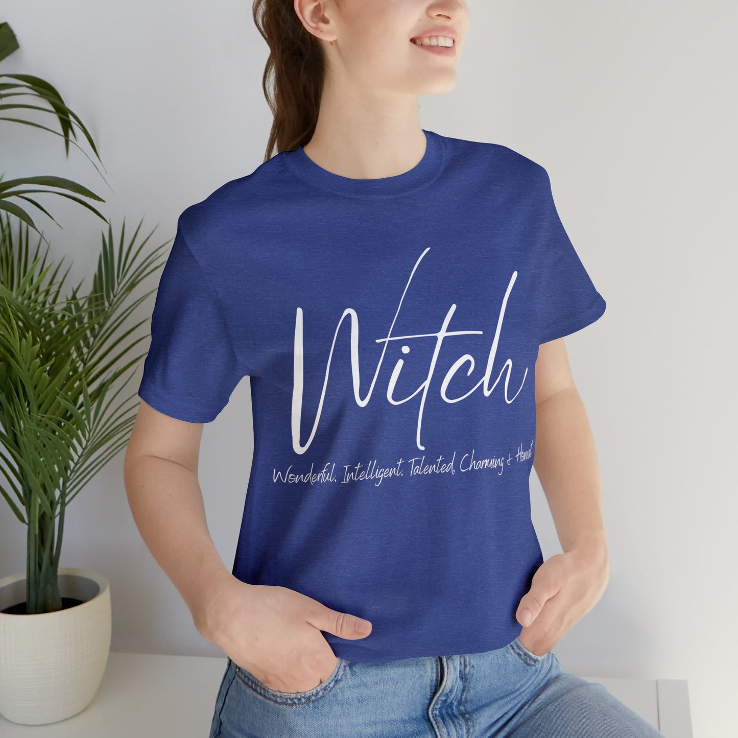 Witch Black Unisex Jersey Short Sleeve Tee - Witcheasy