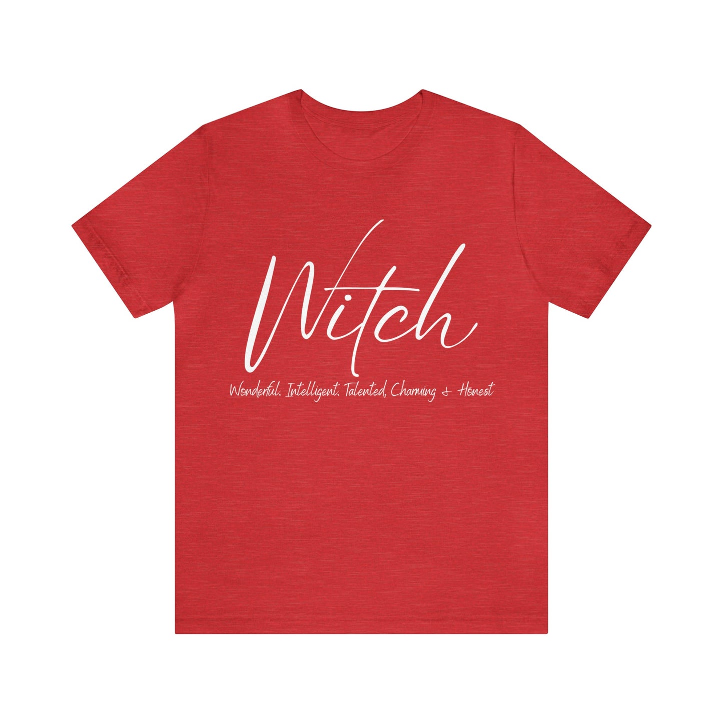 Witch Black Unisex Jersey Short Sleeve Tee - Witcheasy