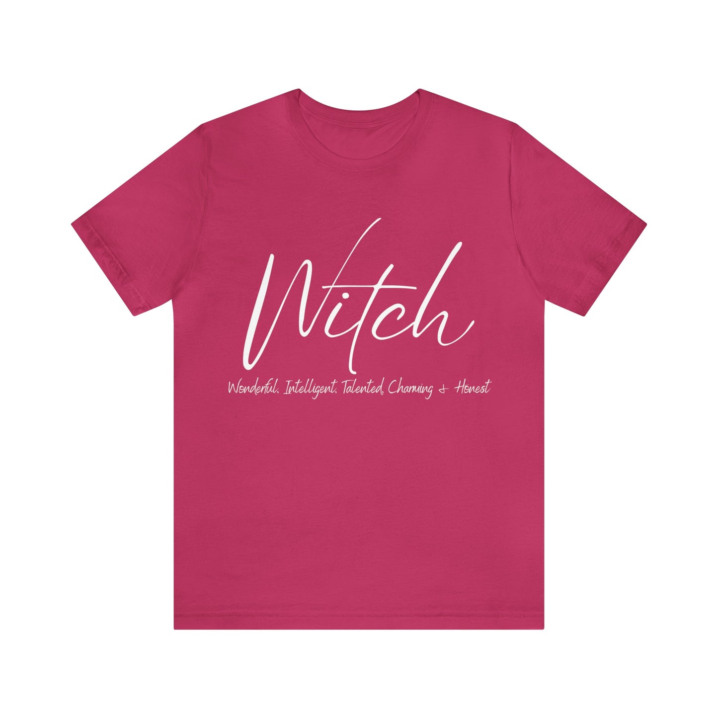 Witch Black Unisex Jersey Short Sleeve Tee - Witcheasy