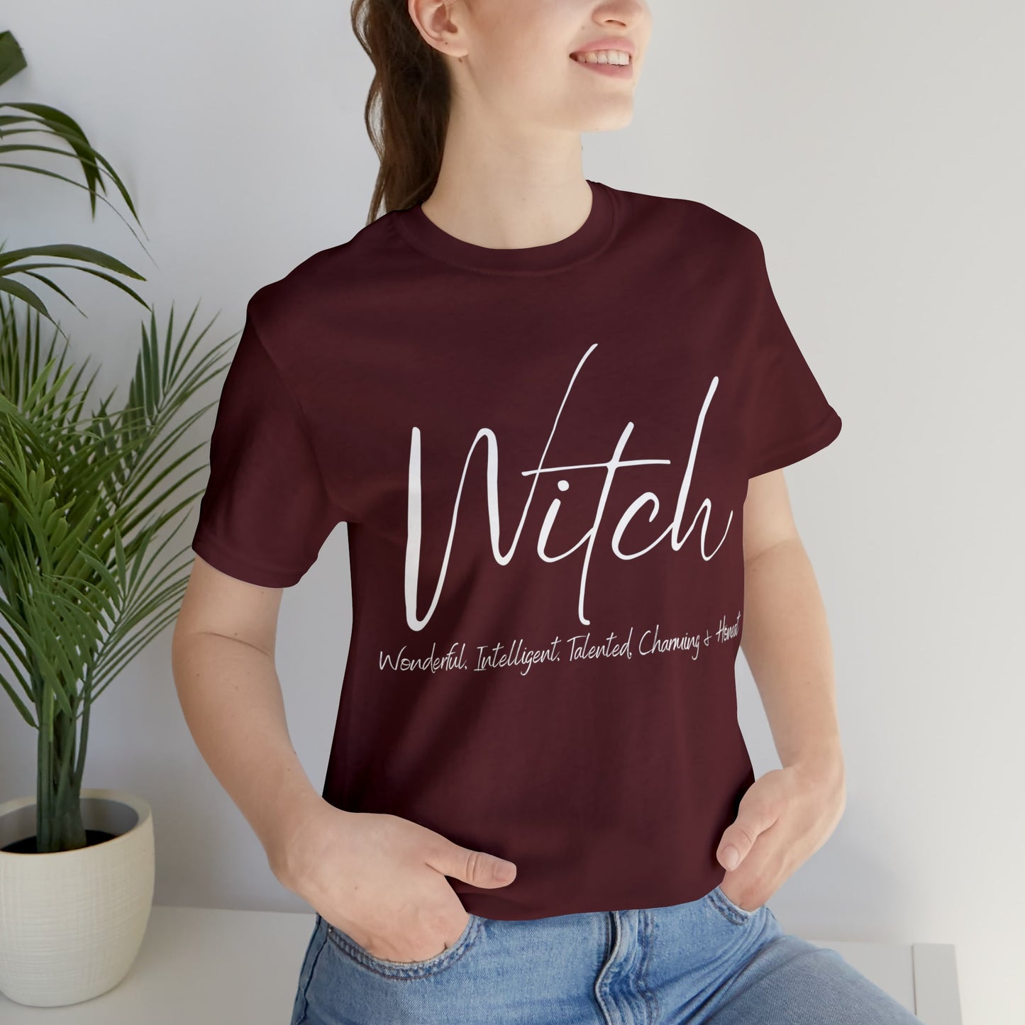 Witch Black Unisex Jersey Short Sleeve Tee - Witcheasy