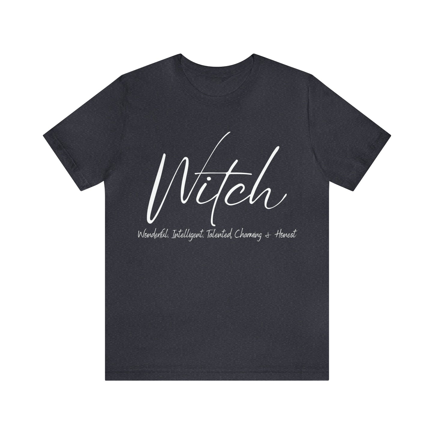 Witch Black Unisex Jersey Short Sleeve Tee - Witcheasy
