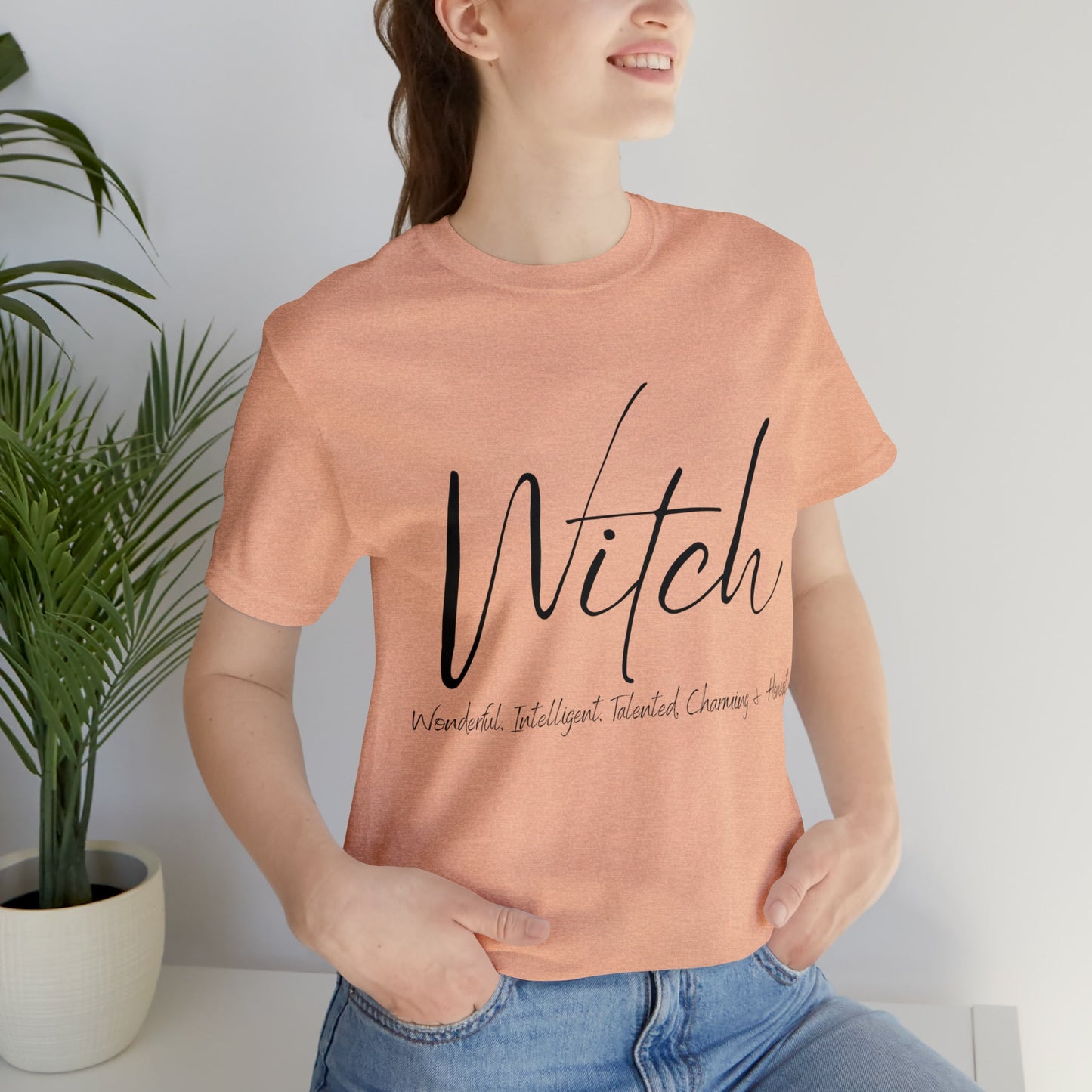 Witch Black Unisex Short Sleeve Tee - Witcheasy