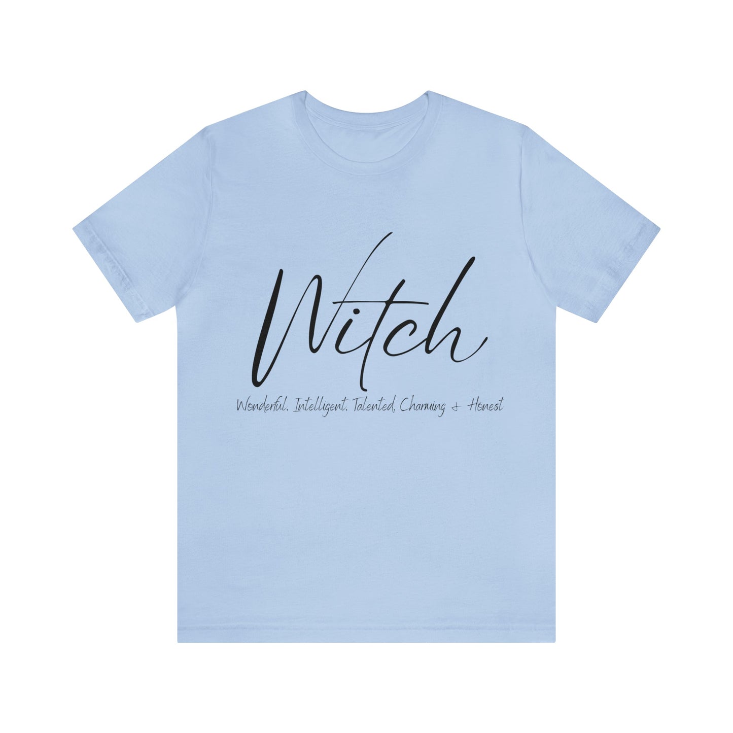 Witch Black Unisex Short Sleeve Tee - Witcheasy