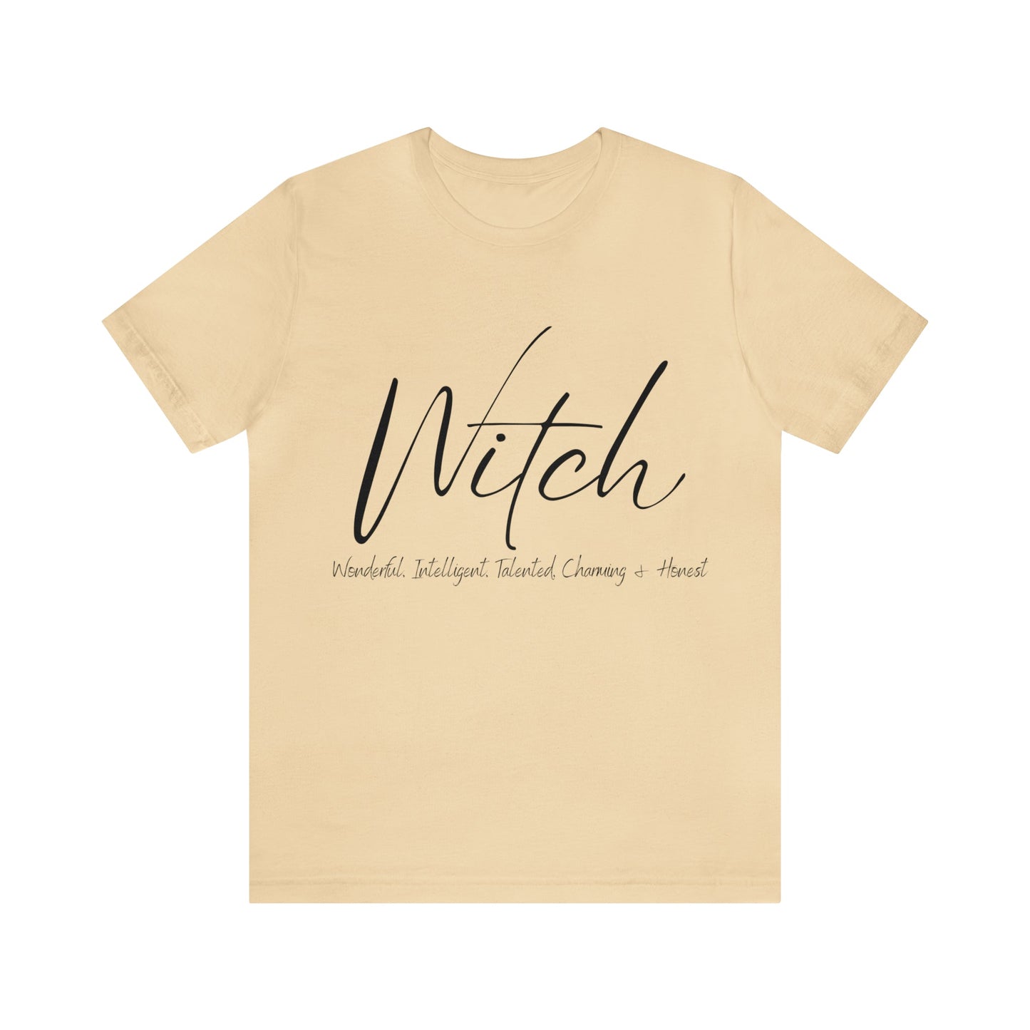 Witch Black Unisex Short Sleeve Tee - Witcheasy