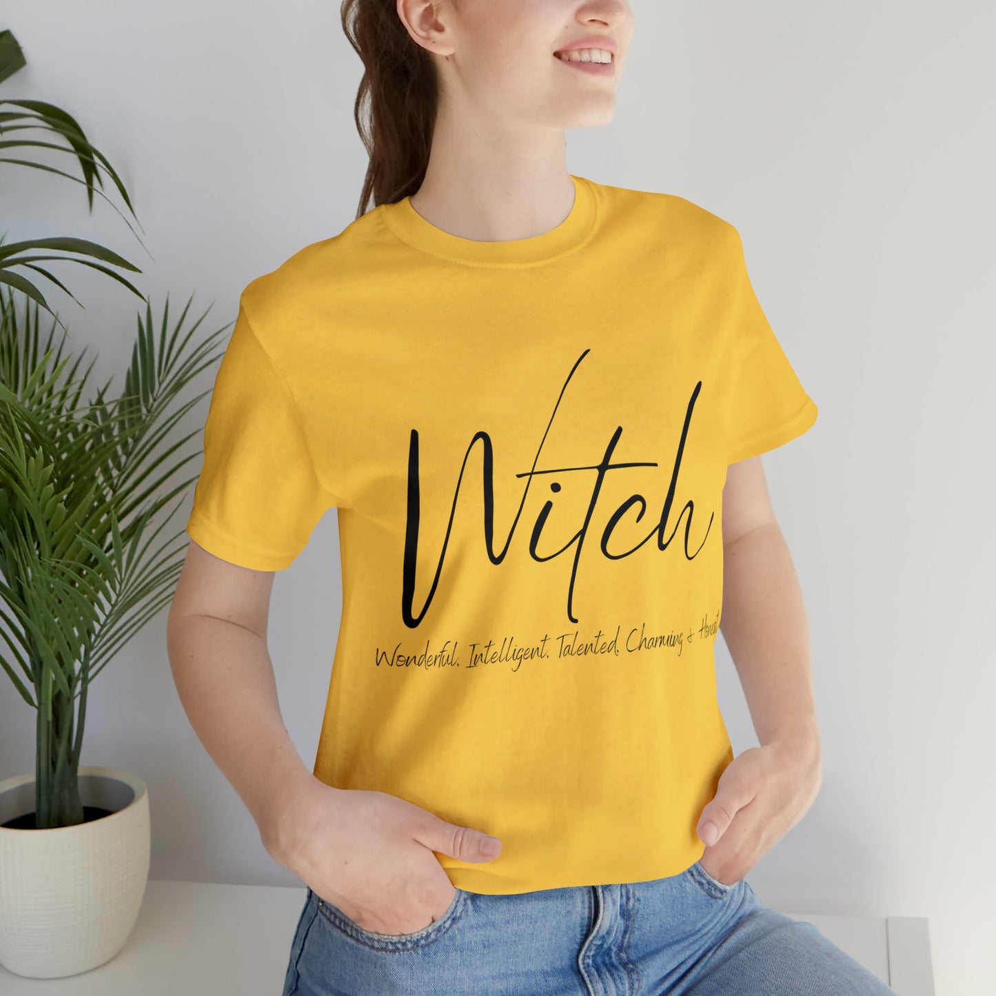 Witch Black Unisex Short Sleeve Tee - Witcheasy