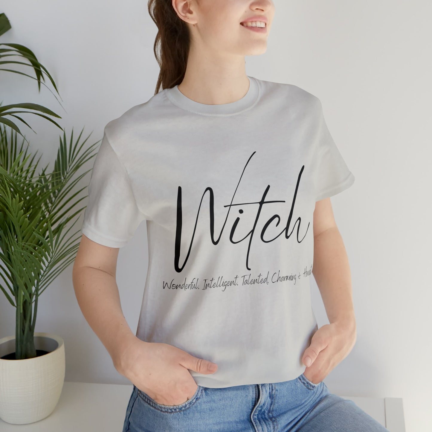 Witch Black Unisex Short Sleeve Tee - Witcheasy