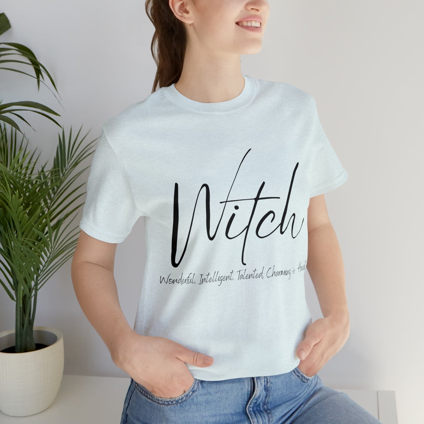 Witch Black Unisex Short Sleeve Tee - Witcheasy