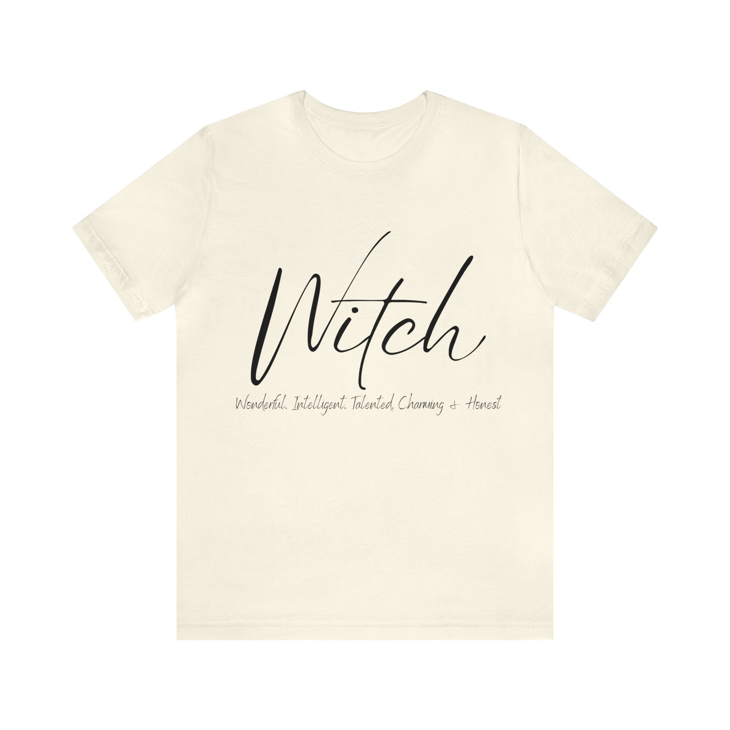 Witch Black Unisex Short Sleeve Tee - Witcheasy