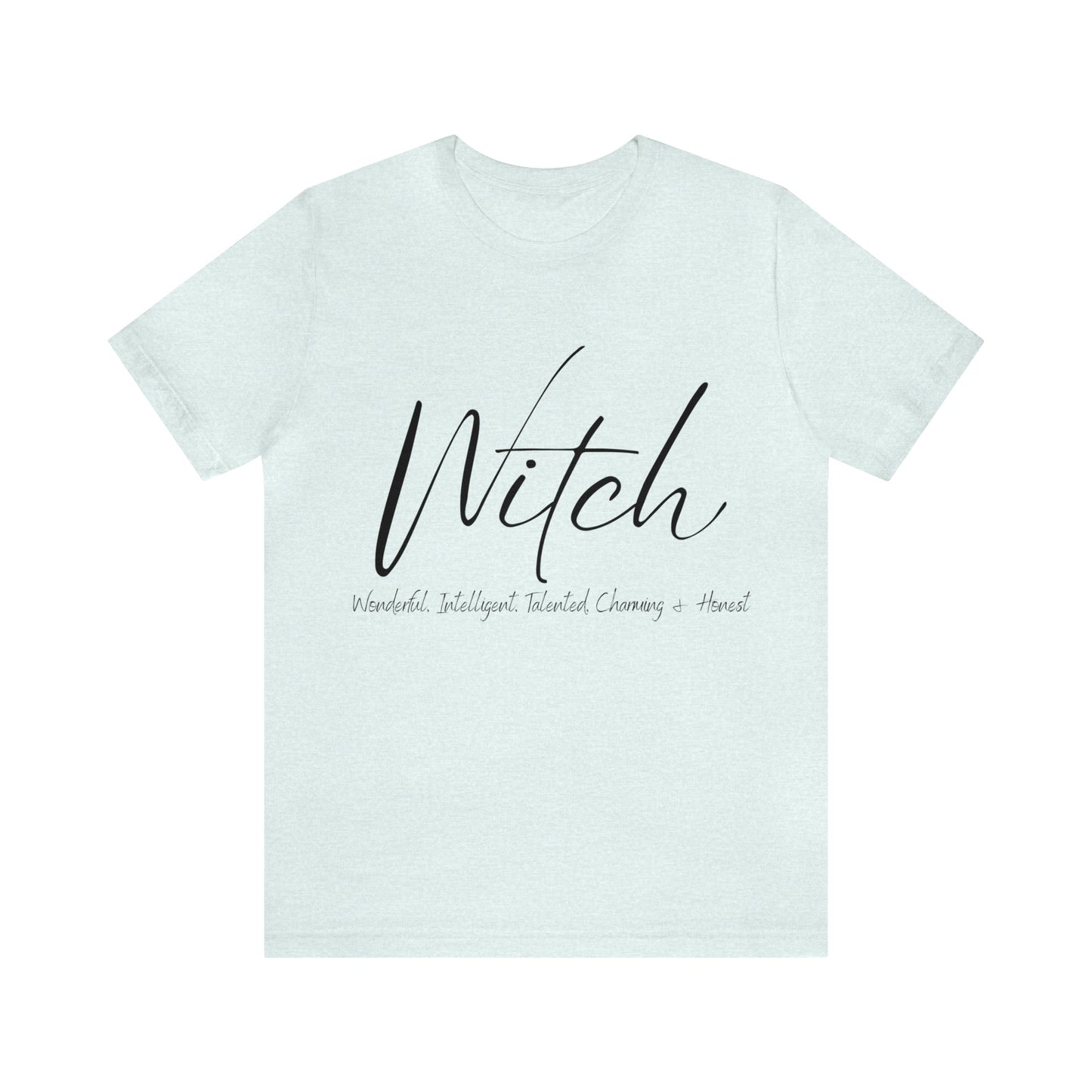 Witch Black Unisex Short Sleeve Tee - Witcheasy