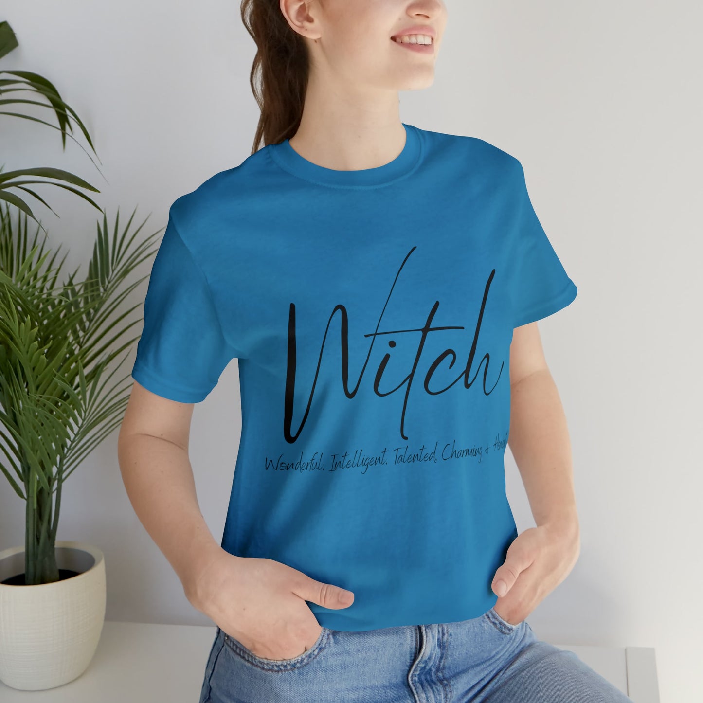 Witch Black Unisex Short Sleeve Tee - Witcheasy