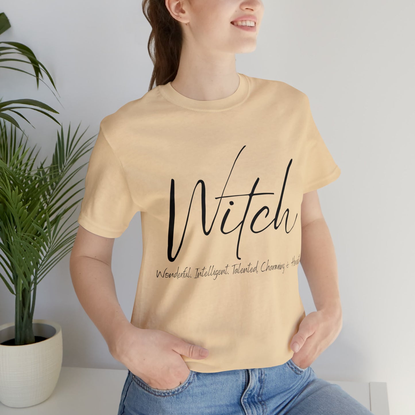 Witch Black Unisex Short Sleeve Tee - Witcheasy