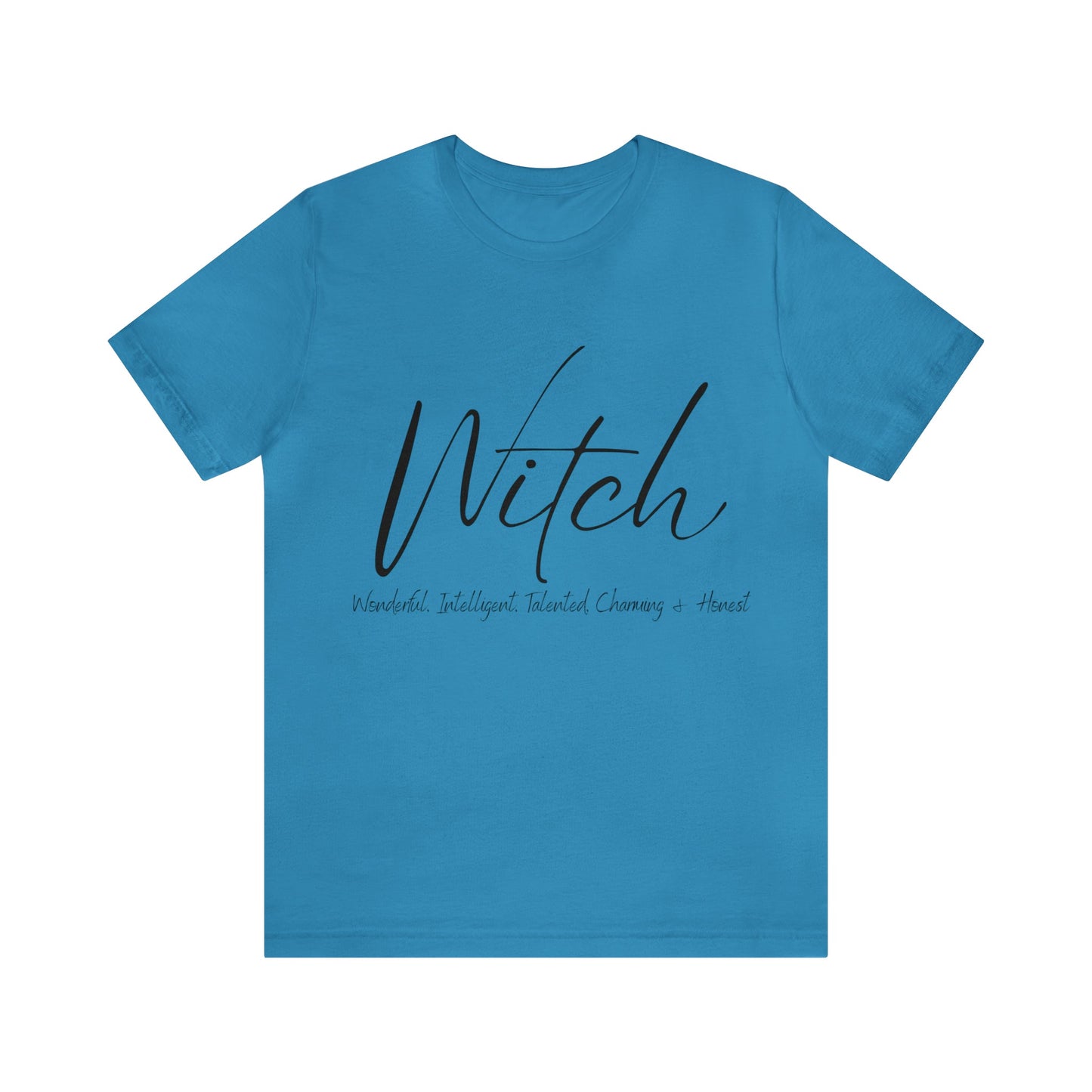Witch Black Unisex Short Sleeve Tee - Witcheasy