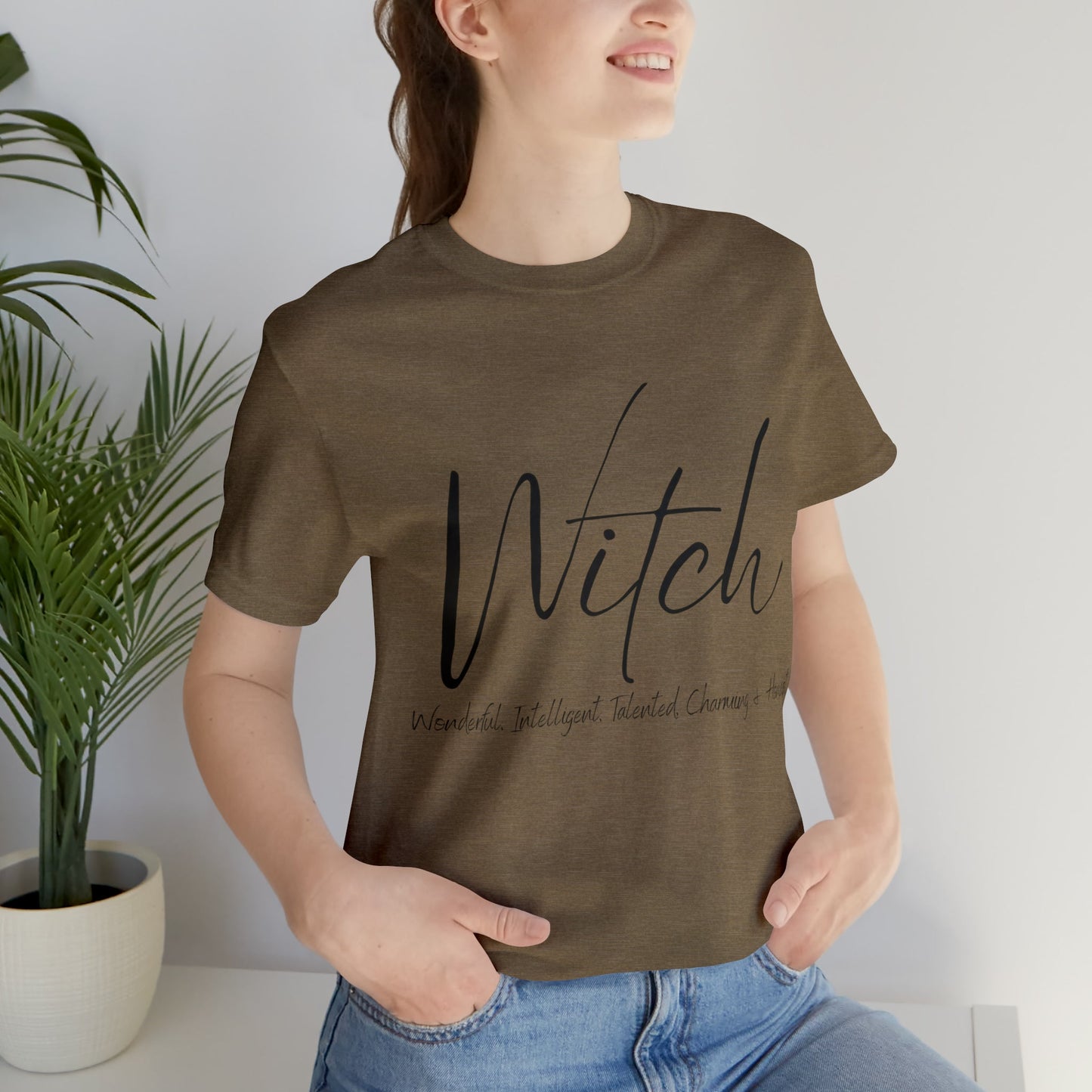 Witch Black Unisex Short Sleeve Tee - Witcheasy