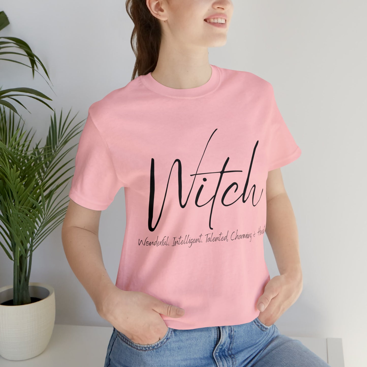 Witch Black Unisex Short Sleeve Tee - Witcheasy